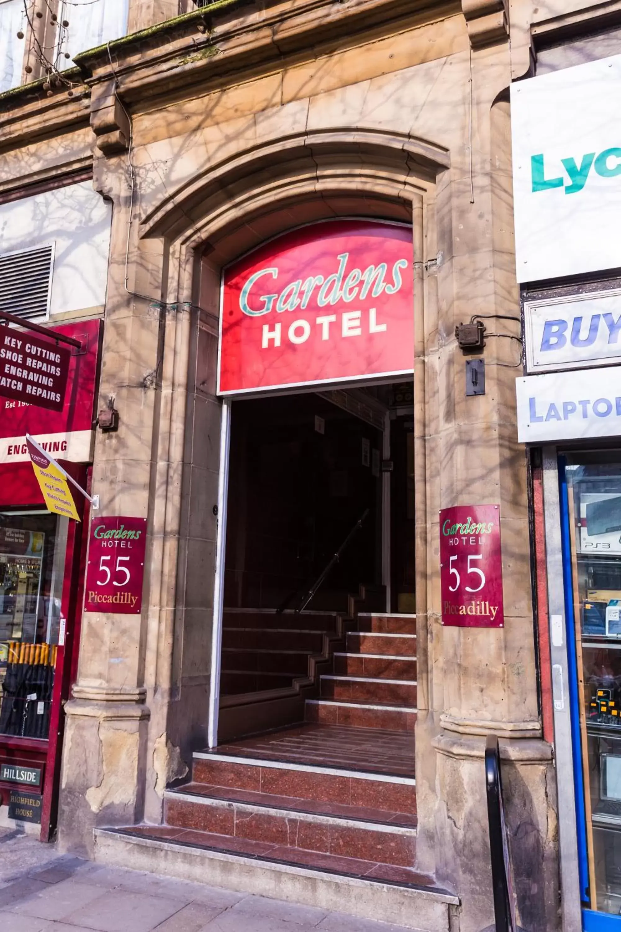 Facade/entrance in The Gardens Hotel Facade/entrance in The Gardens Hotel