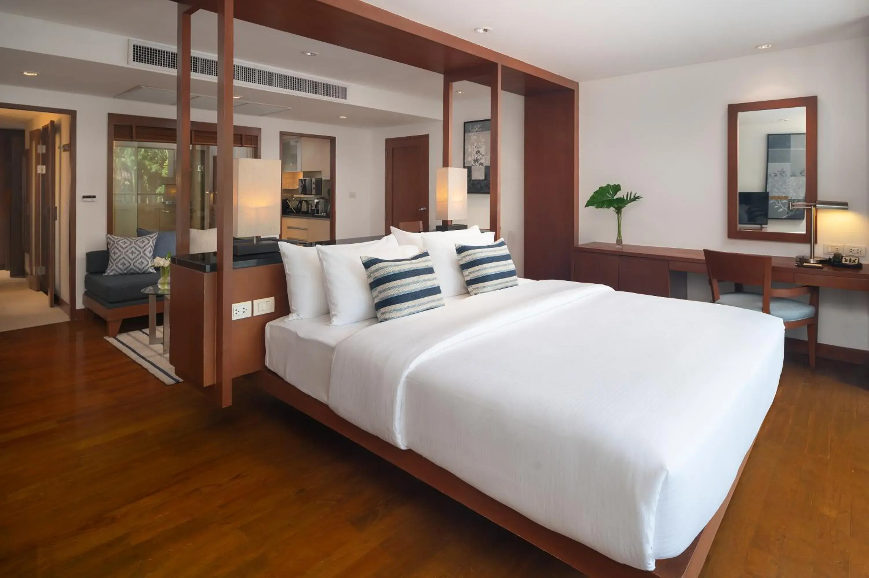 Bedroom, Bed in Woodlands Suites Serviced Residences - SHA Extra Plus