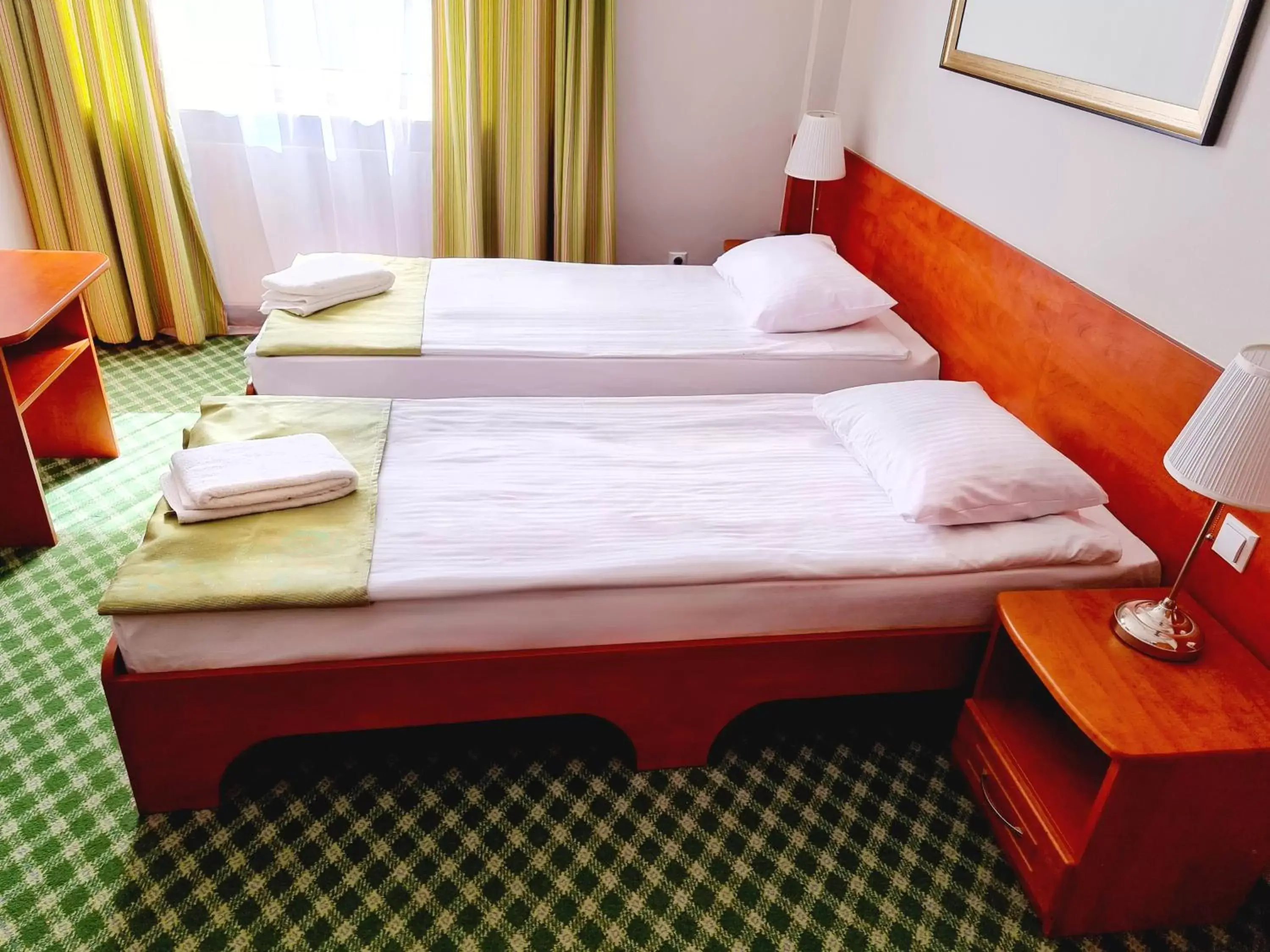 Bed in Hit Hotel