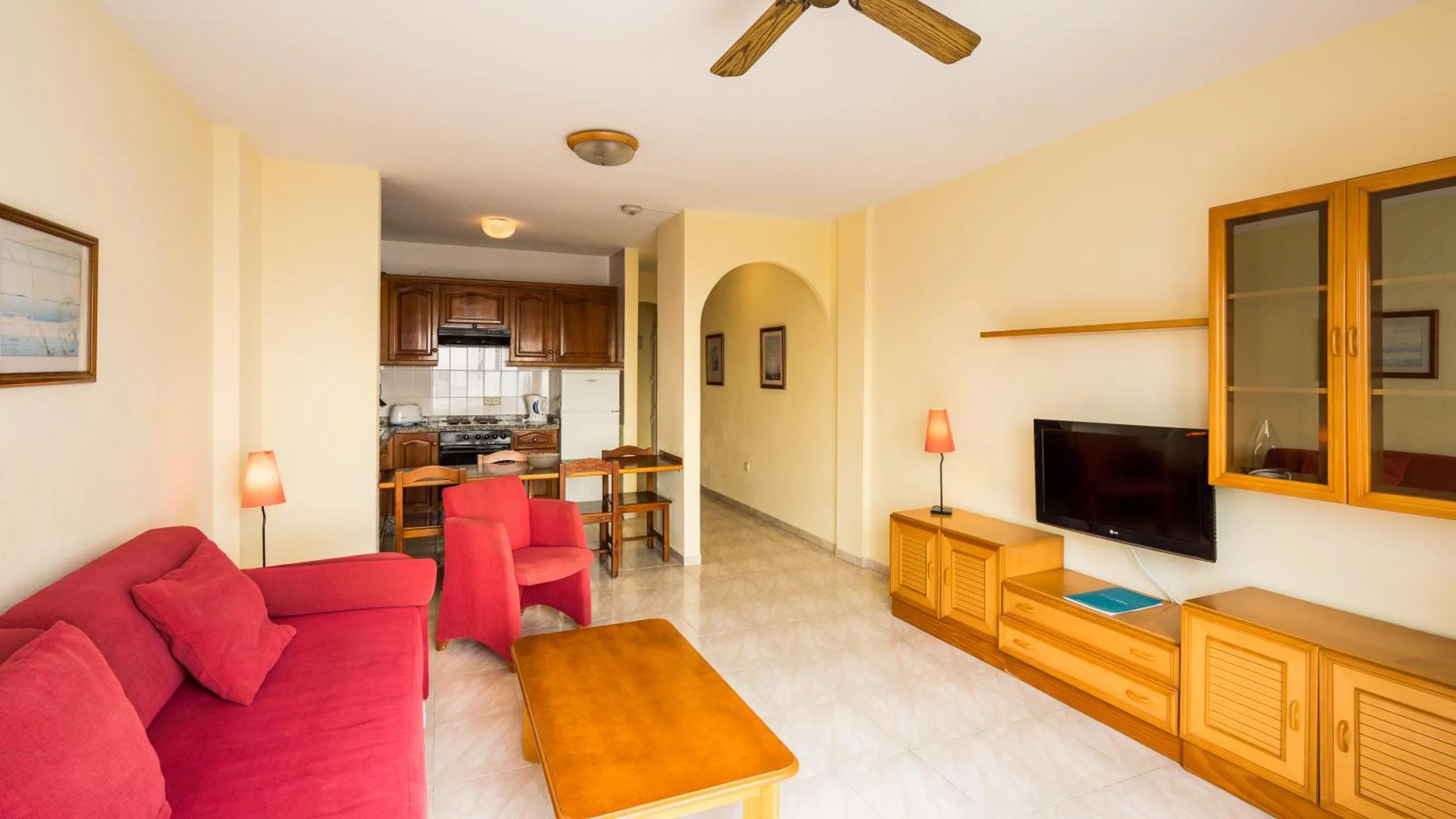 Living room in BLUESEA Apartamentos Callao Garden