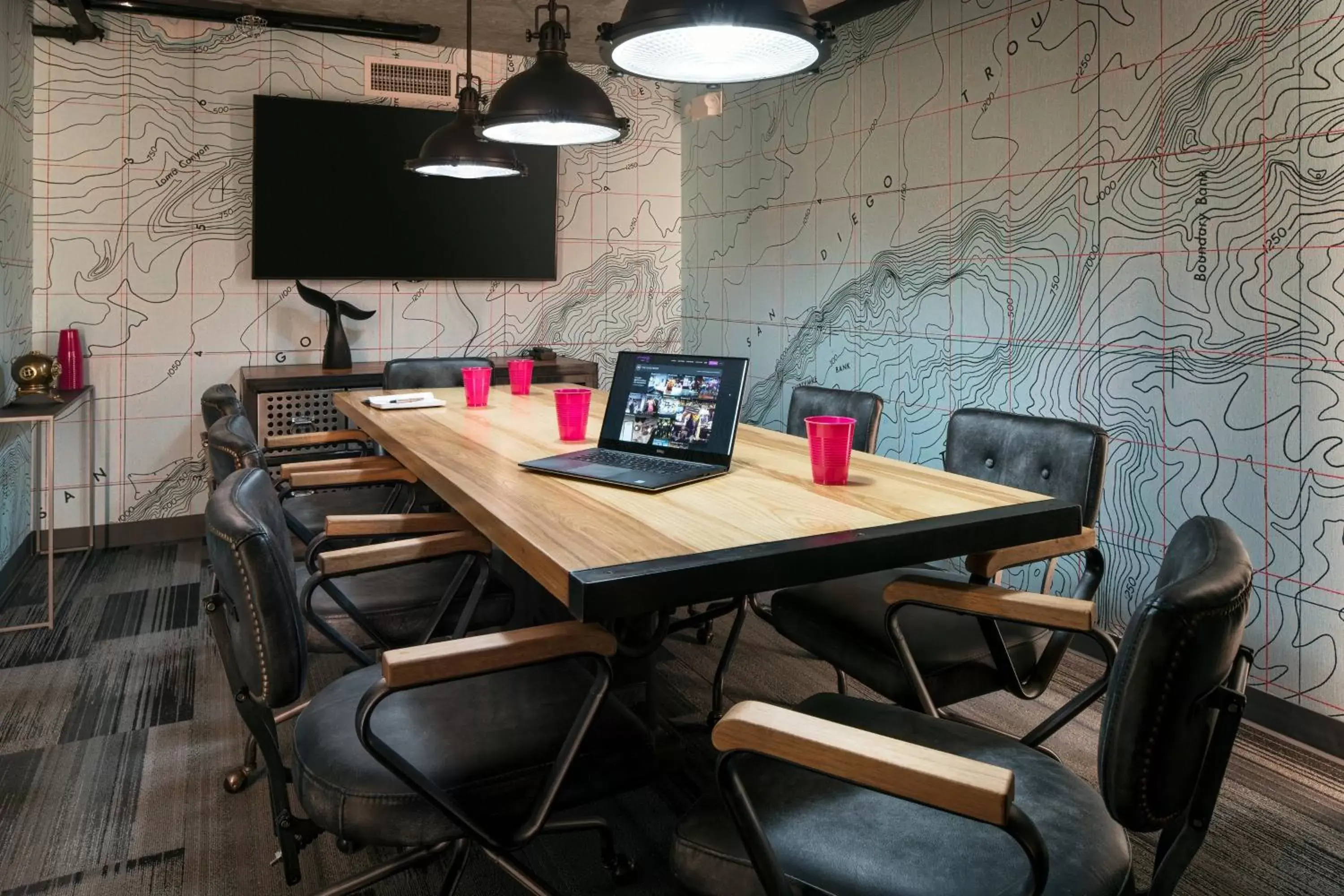 Meeting/conference room in Moxy San Diego Gaslamp Quarter