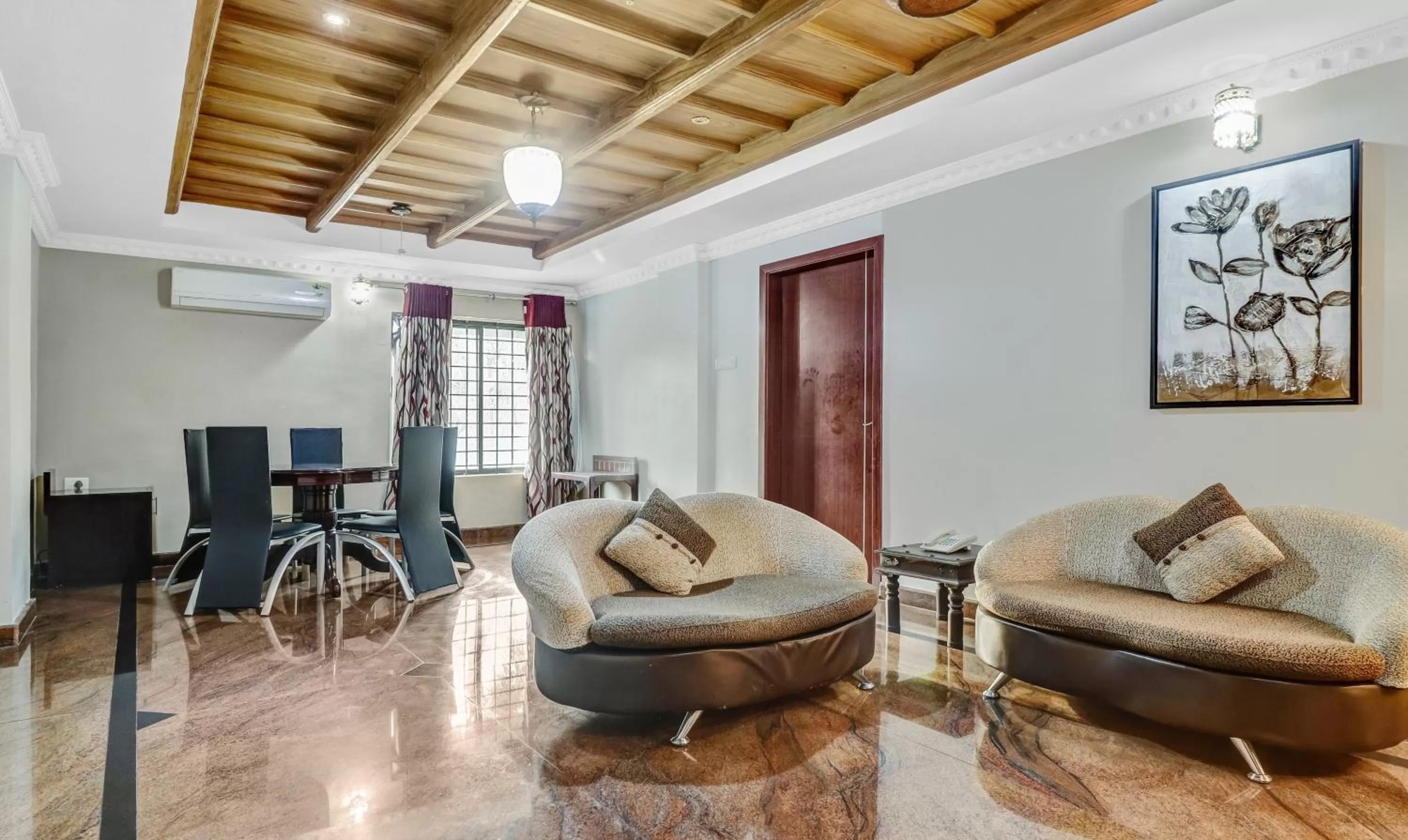 Living room in Treebo Symphony Hotels And Resorts Angamally