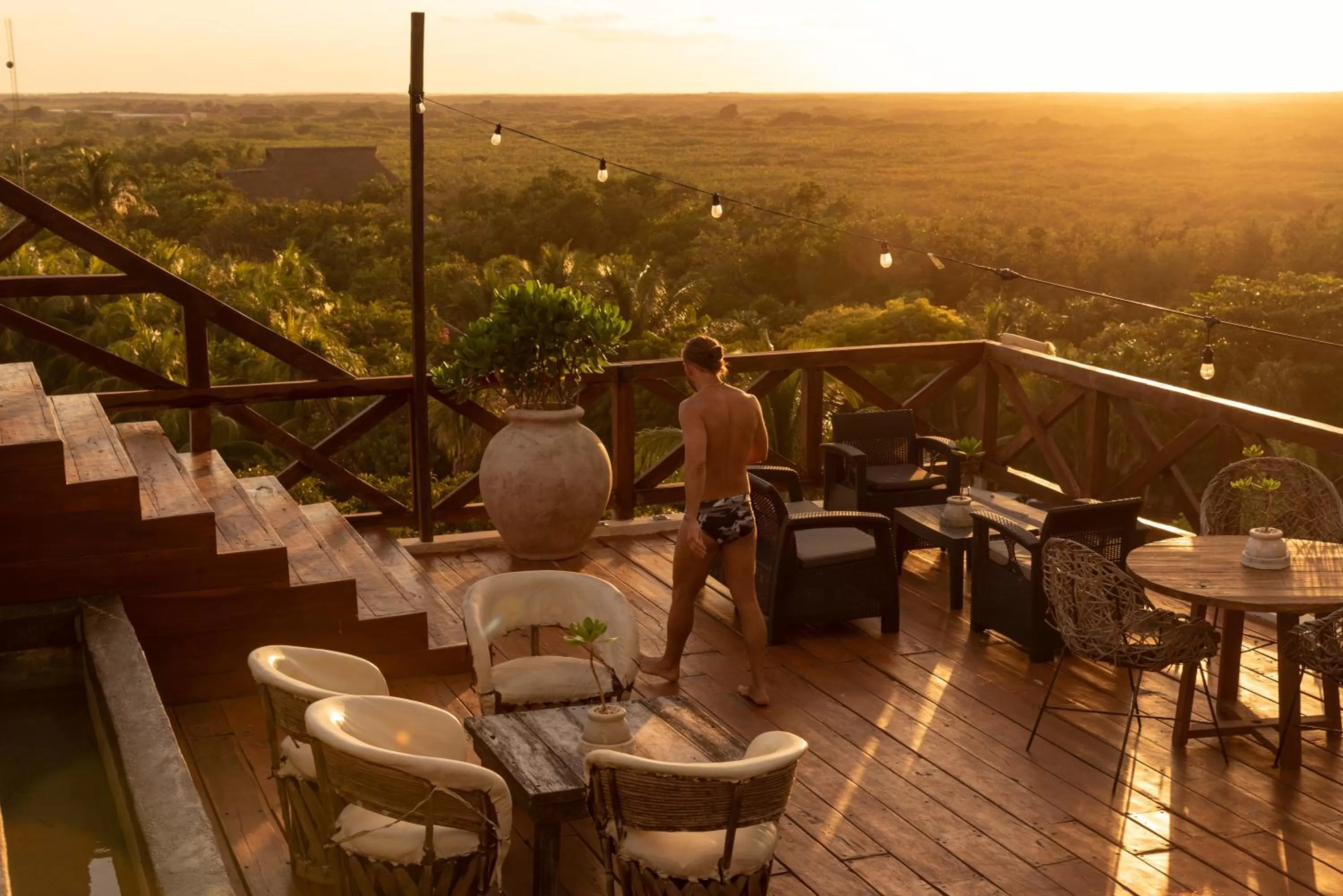 Balcony/Terrace in Hotelito Azul