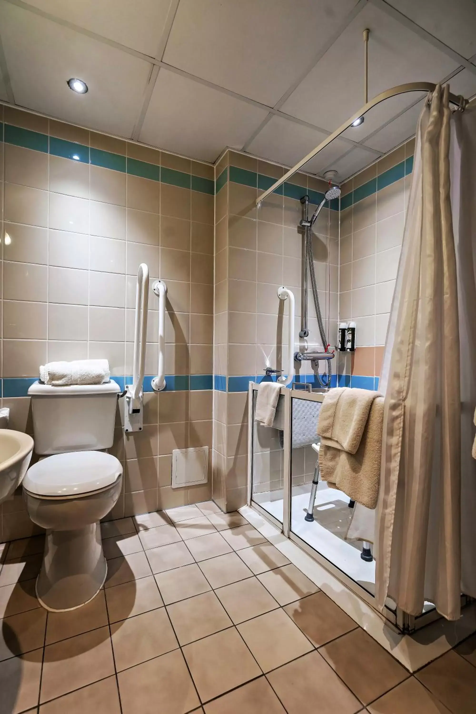 Shower, Bathroom in Sandman Signature London Gatwick Hotel