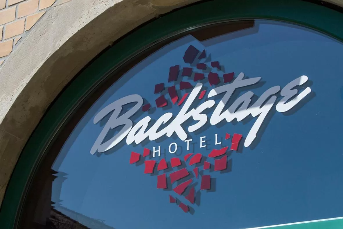 Property building in Backstage Hotel