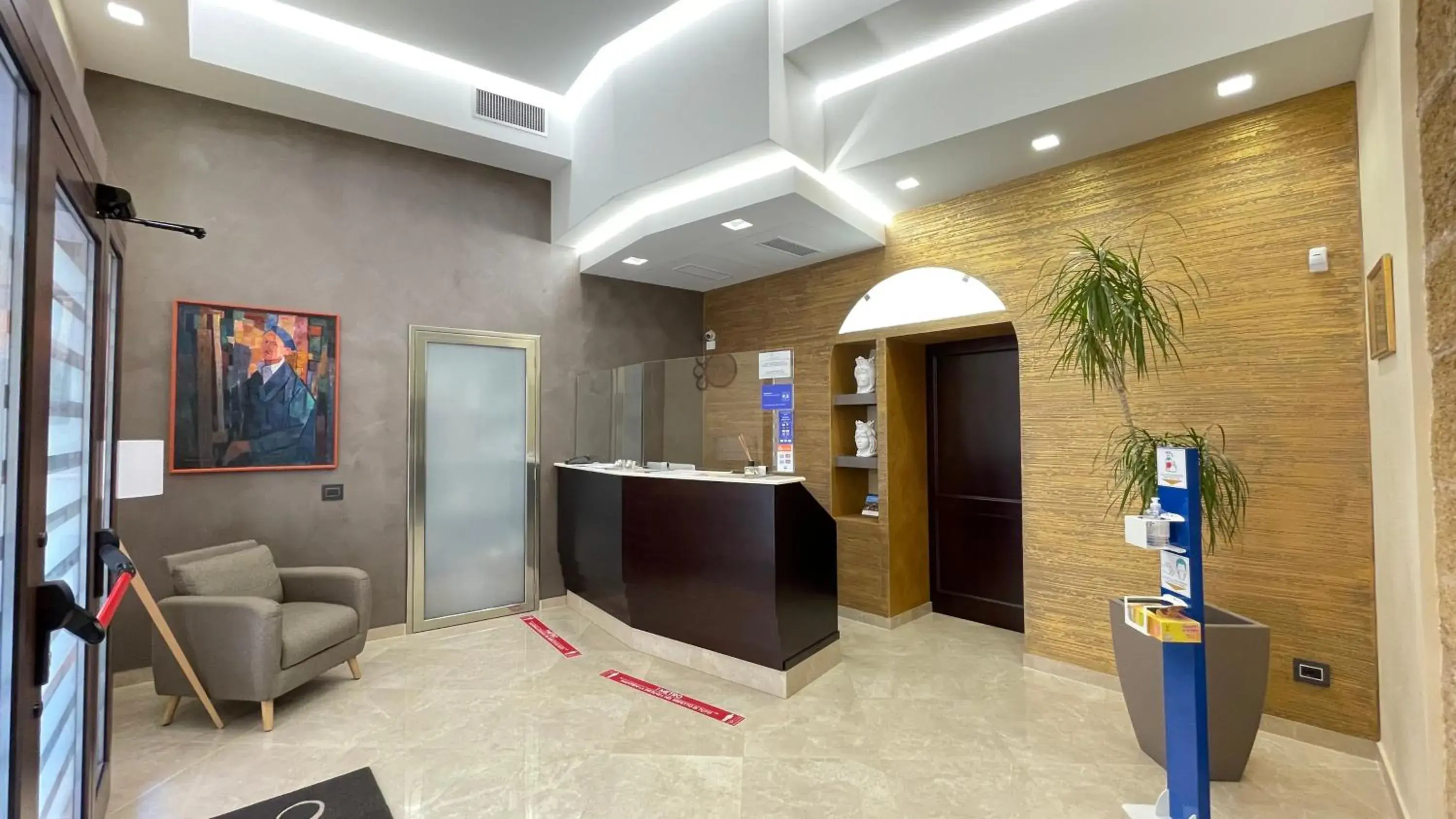 Lobby/Reception in Vittorio Emanuele Boutique Hotel