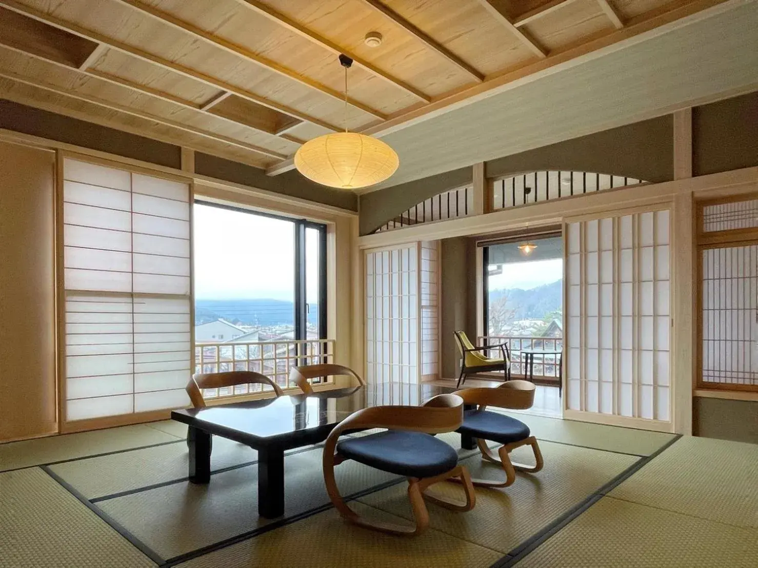 Living room in Ryokan Yatsusankan