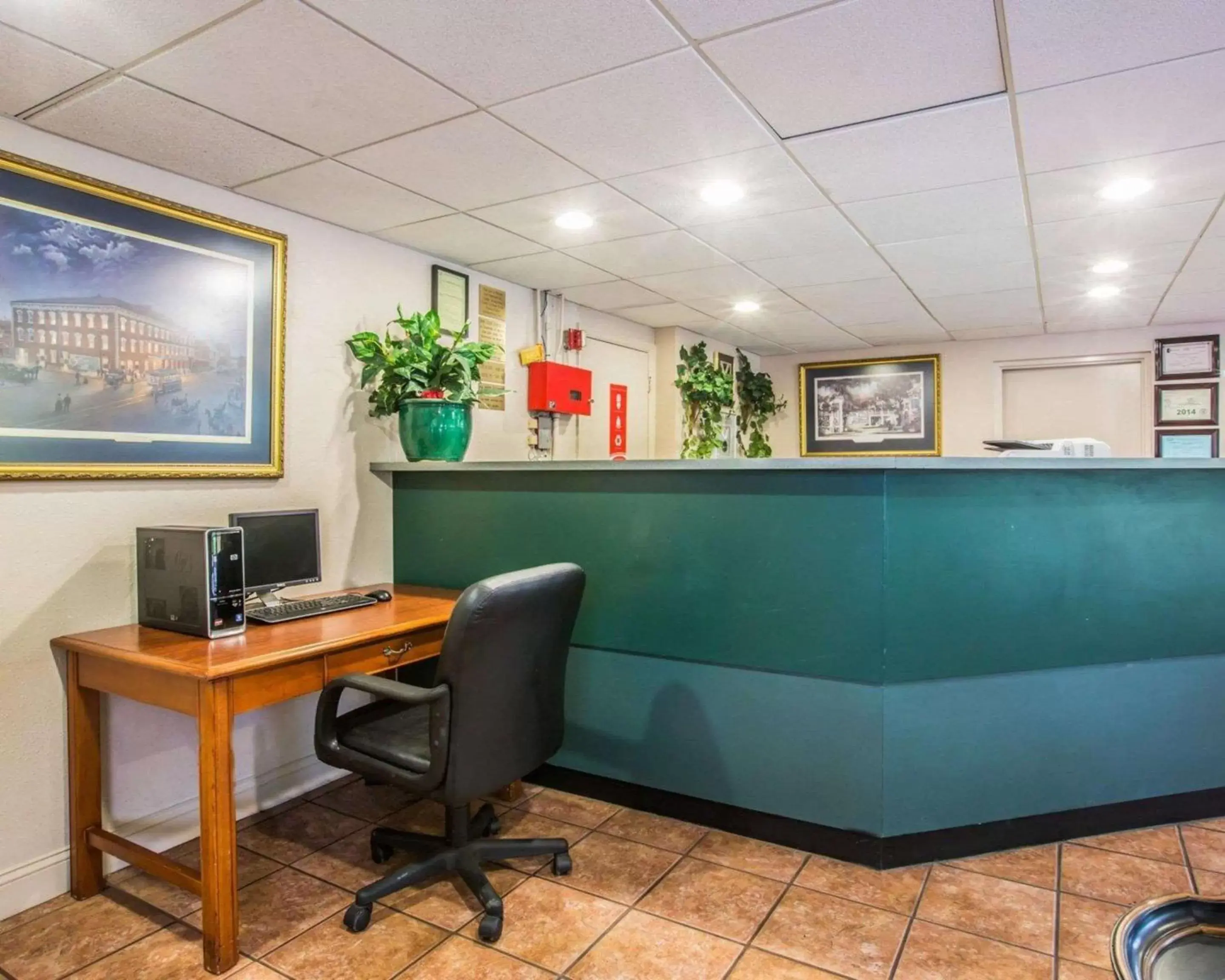 Lobby or reception in Econo Lodge Inn & Suites At Fort Moore