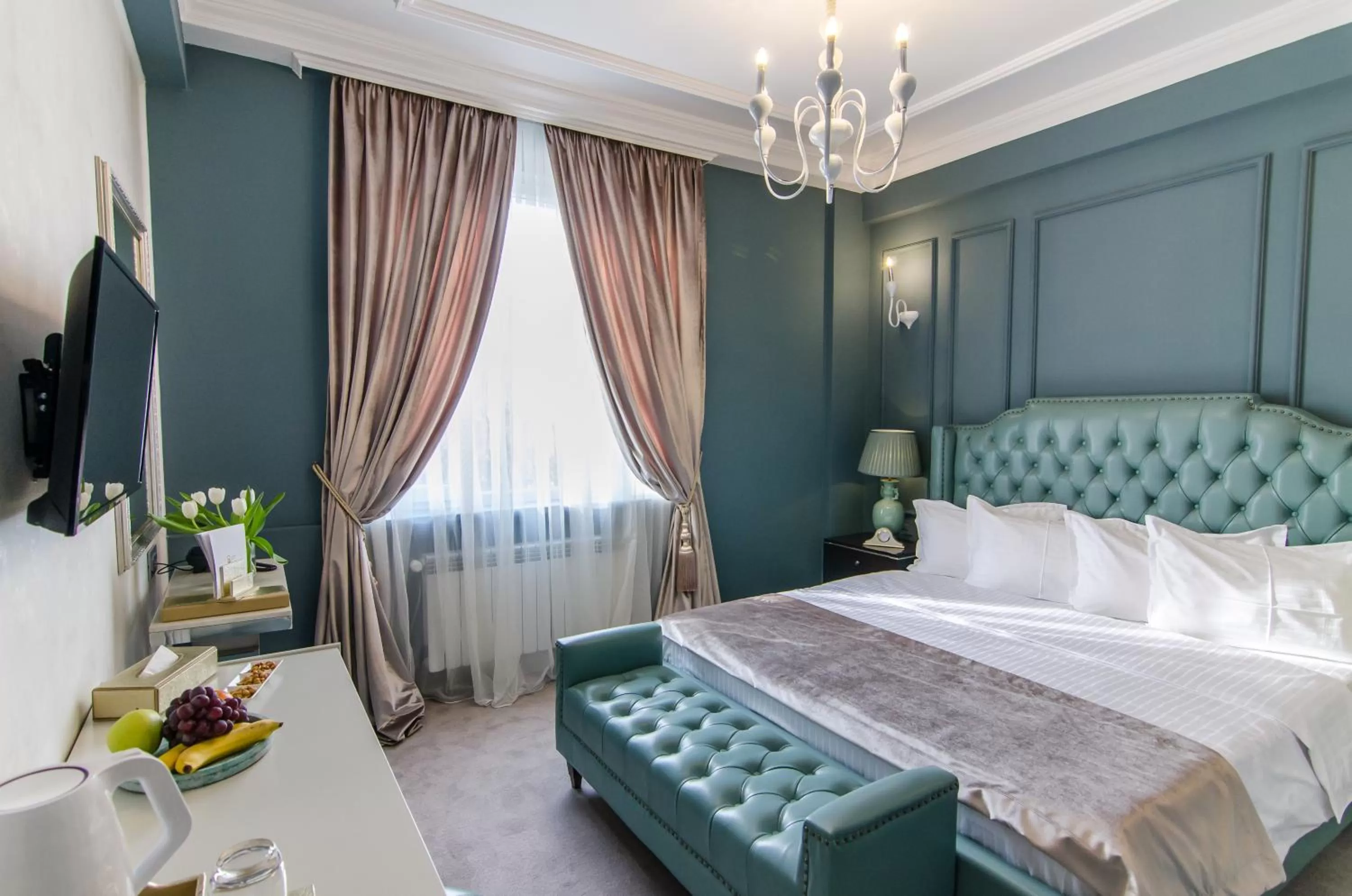 Bed in Hotel Lido by Phoenicia