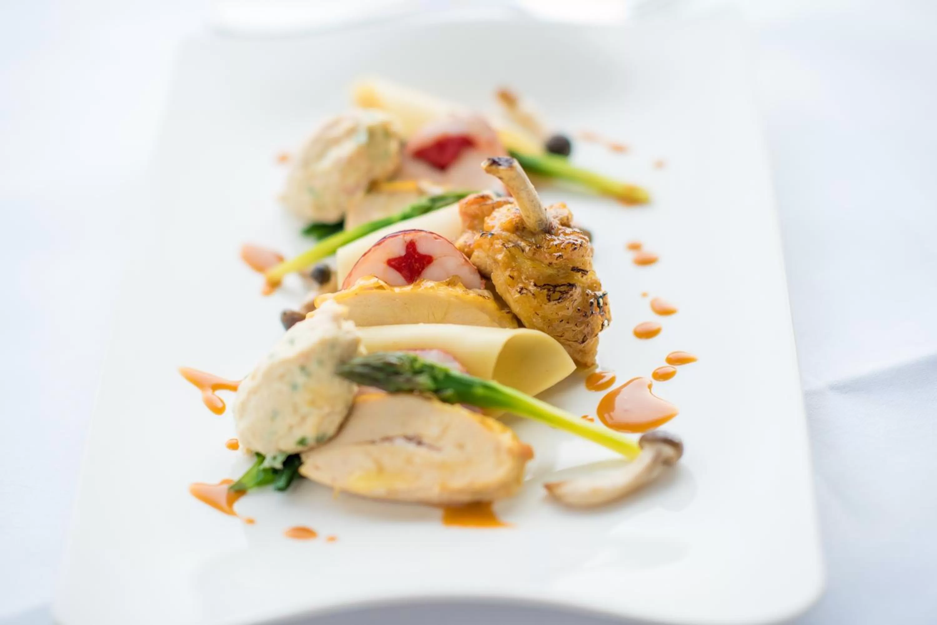 Food close-up in The Carlyon Bay Hotel and Spa