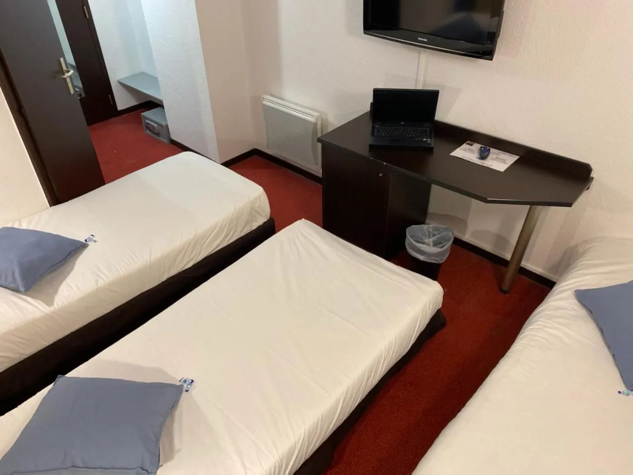 Photo of the whole room, Bed in Enzo Hotels Vierzon by Kyriad Direct