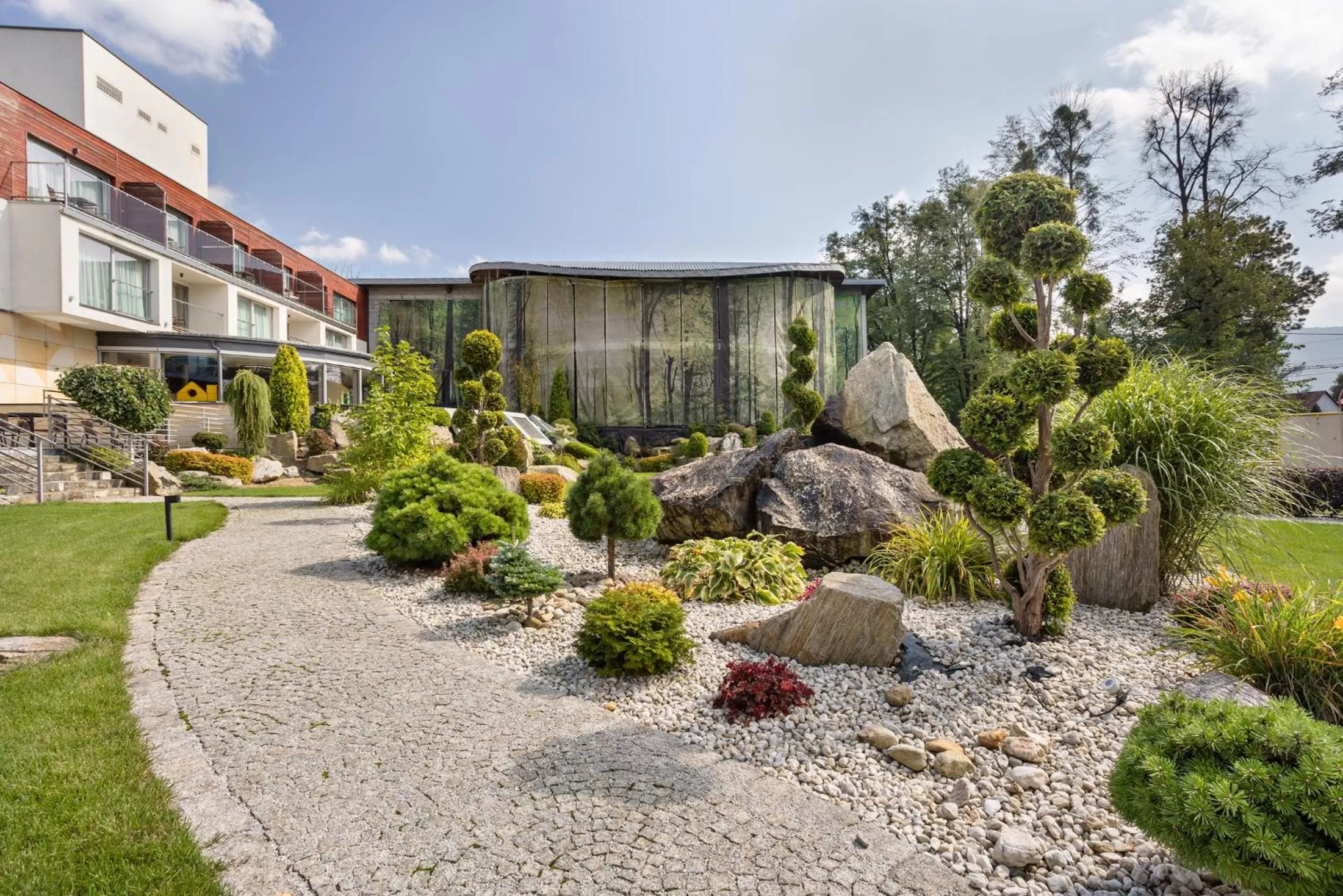 Garden in Hotel Olympic Spa & Wellness