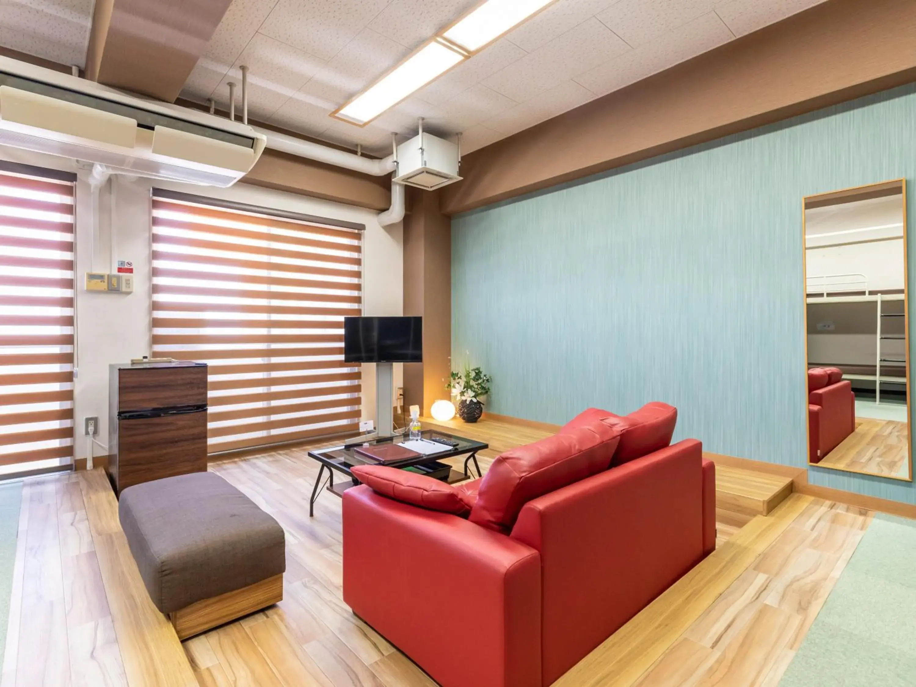 Seating Area in Omotenashi Hostel Miyajima