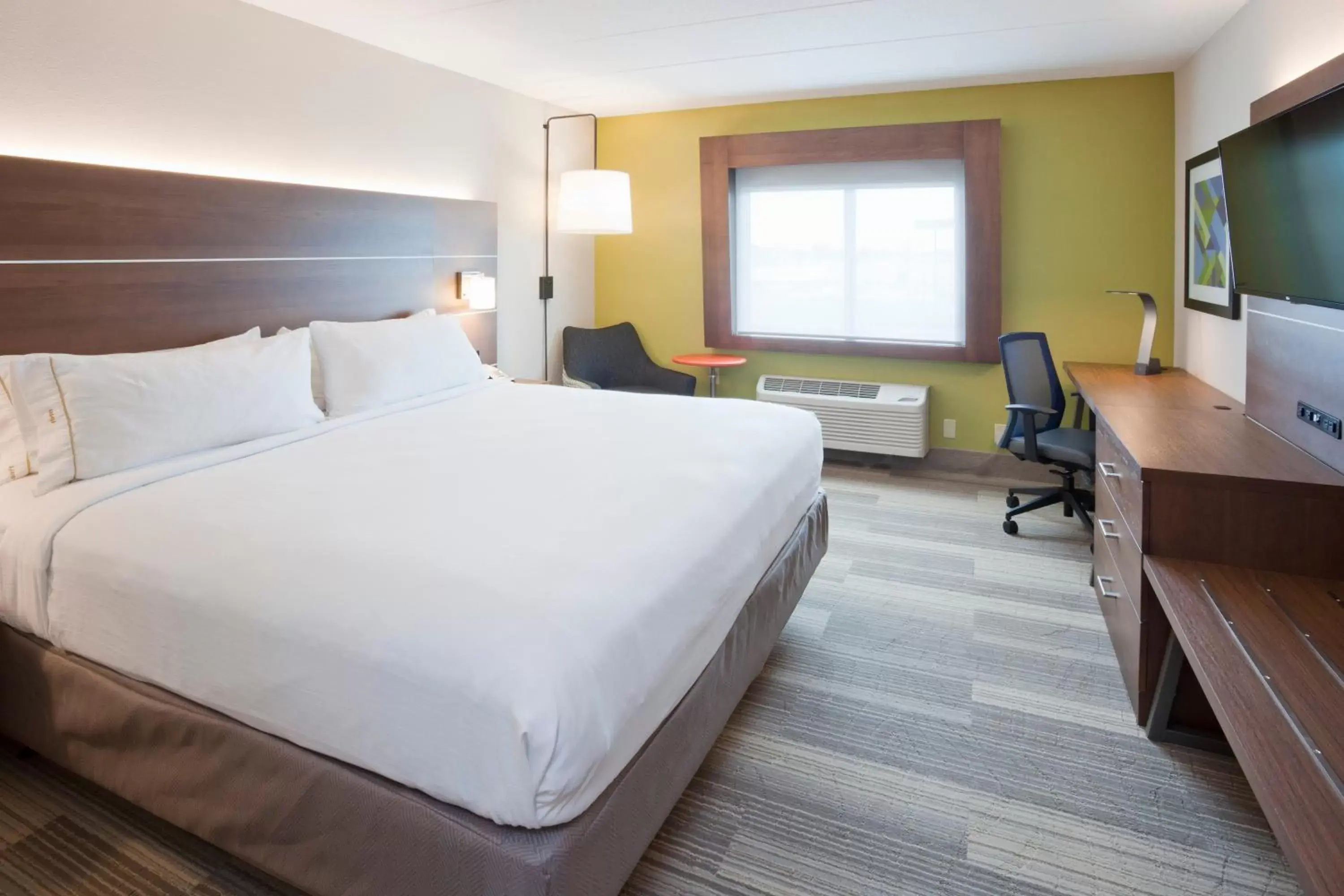 Photo of the whole room, Bed in Holiday Inn Express Roseville-St. Paul, an IHG Hotel