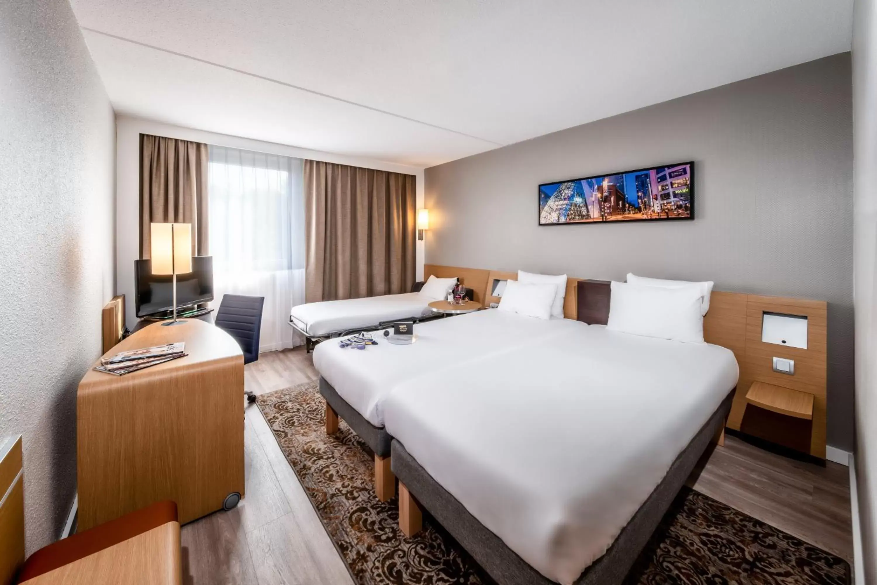 Bed in Novotel Rotterdam - Schiedam