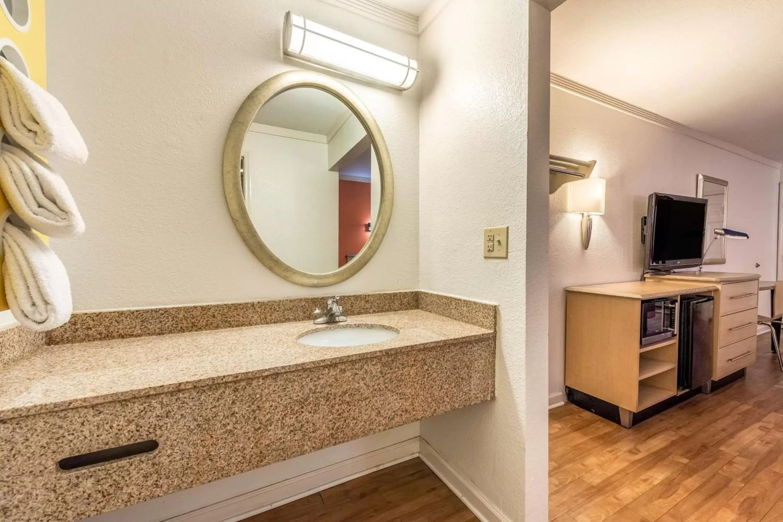 Bathroom in Motel 6-Gatlinburg, TN - Smoky Mountains