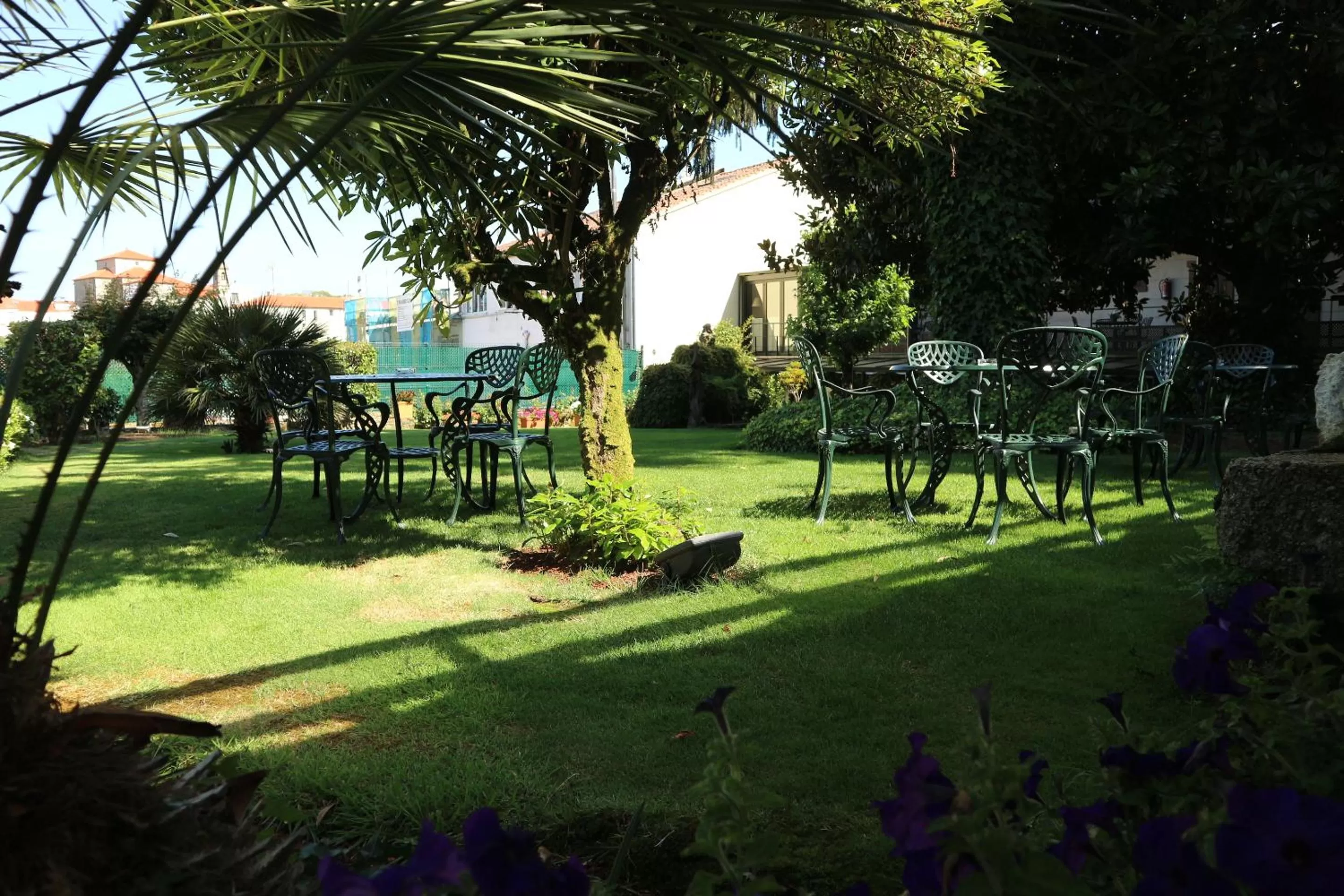 Garden in Hotel Virxe da Cerca by Pousadas de Compostela