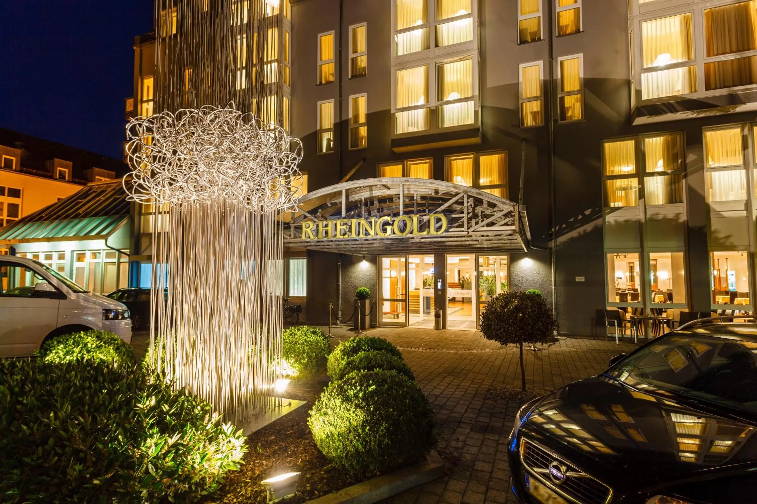 Facade/entrance in Hotel Rheingold