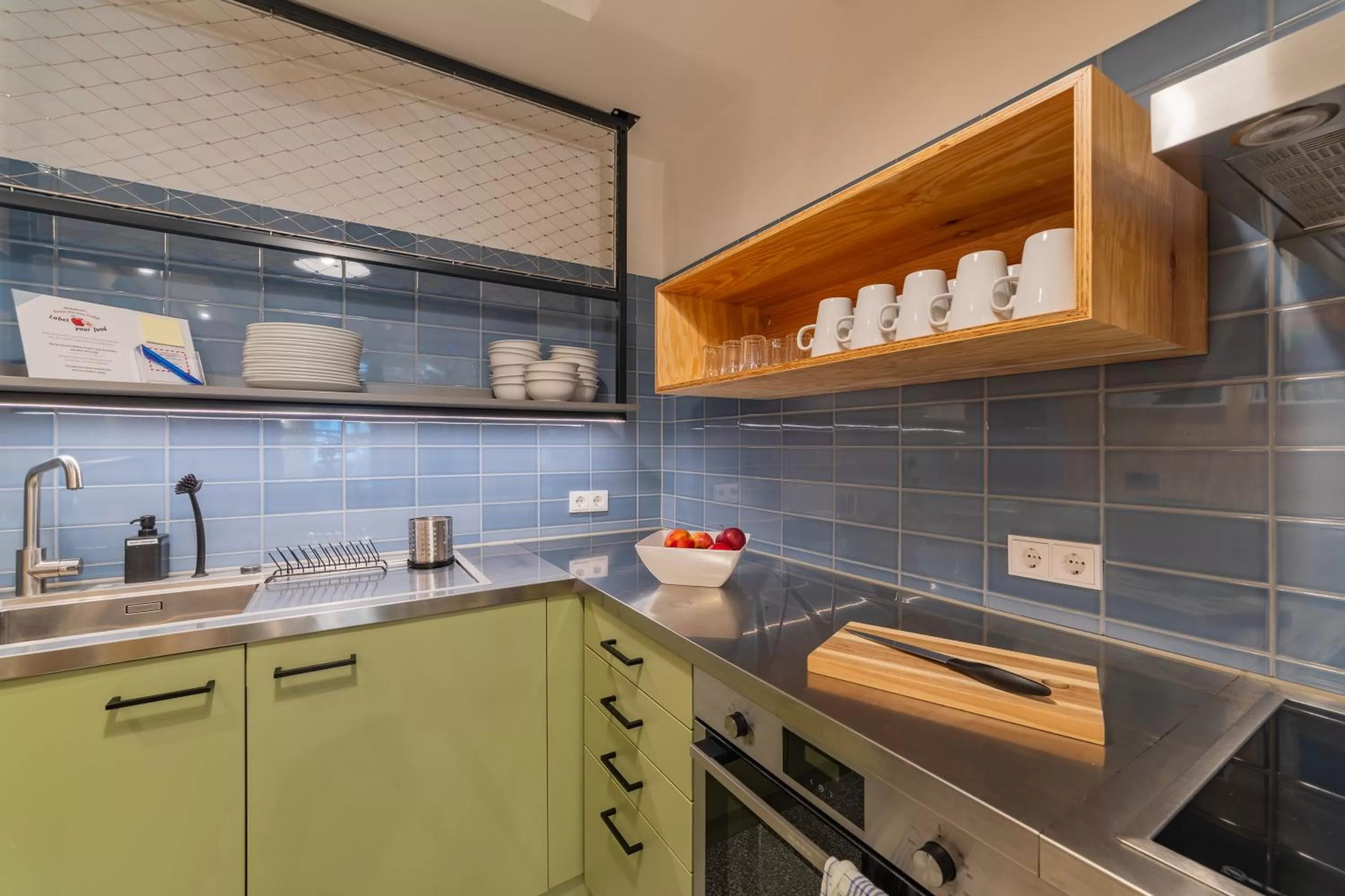 kitchen in MEININGER Hotel Innsbruck Zentrum