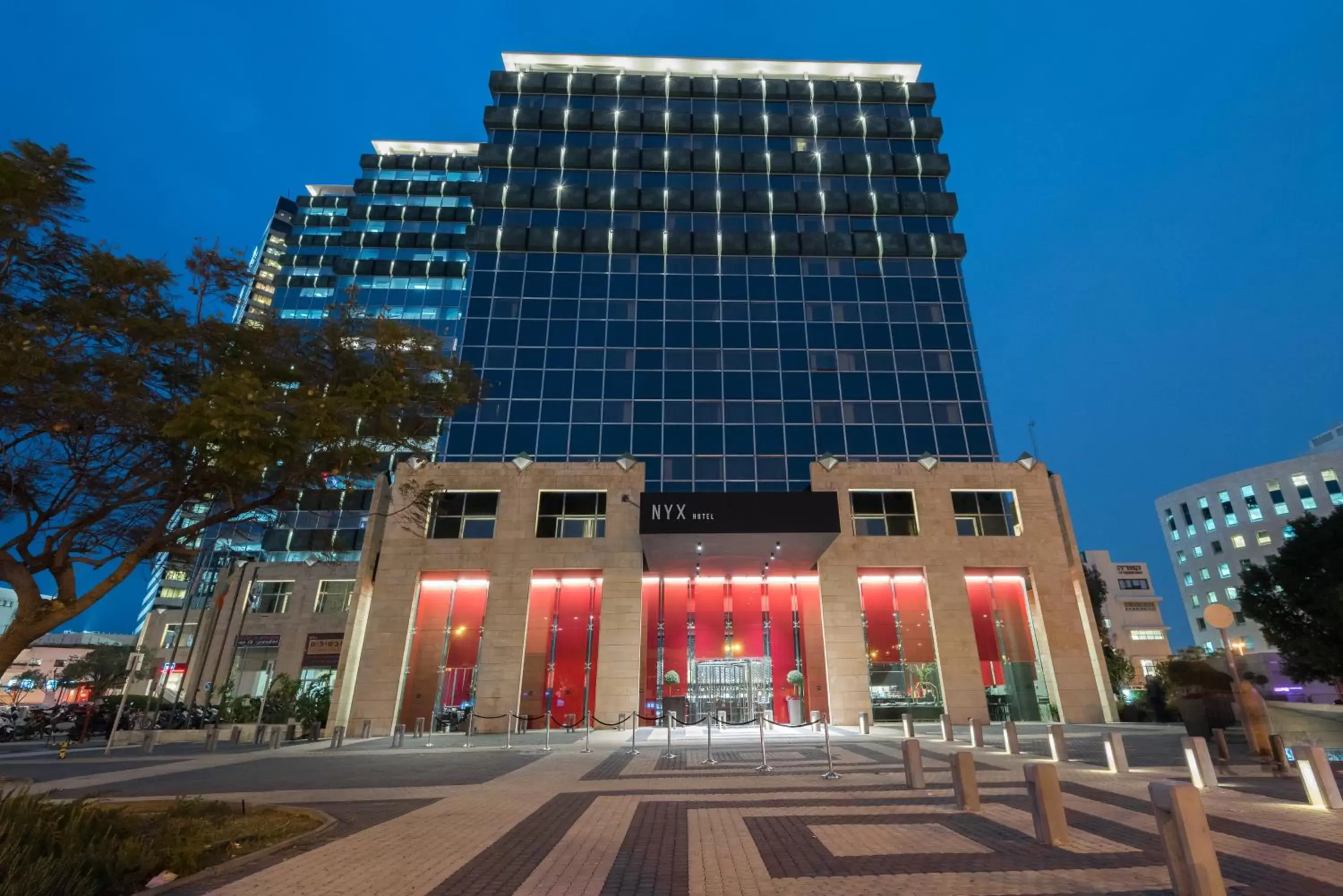 Facade/entrance, Property Building in NYX Tel Aviv