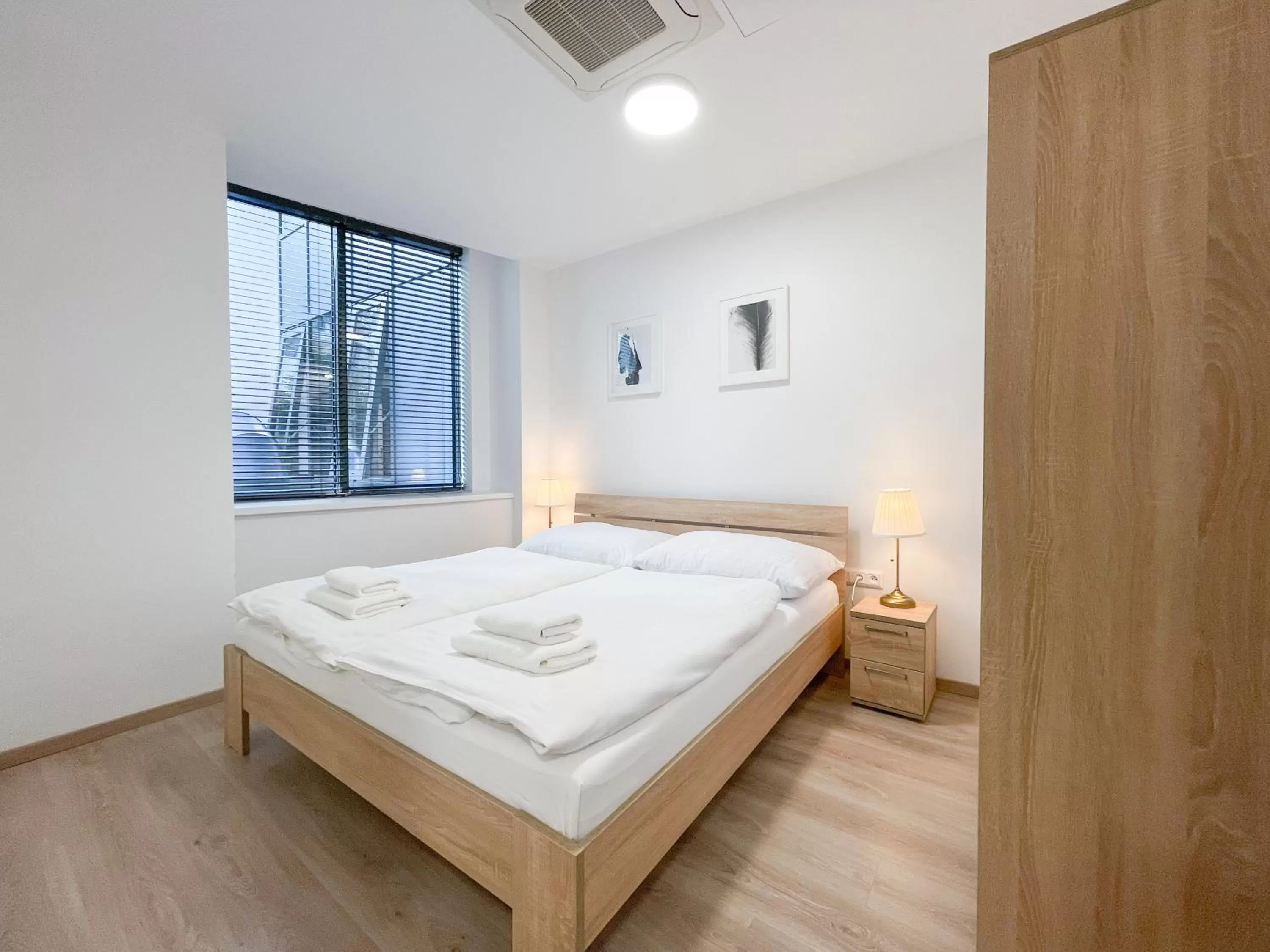 Bed in Metropolitan Star Apart Hotel