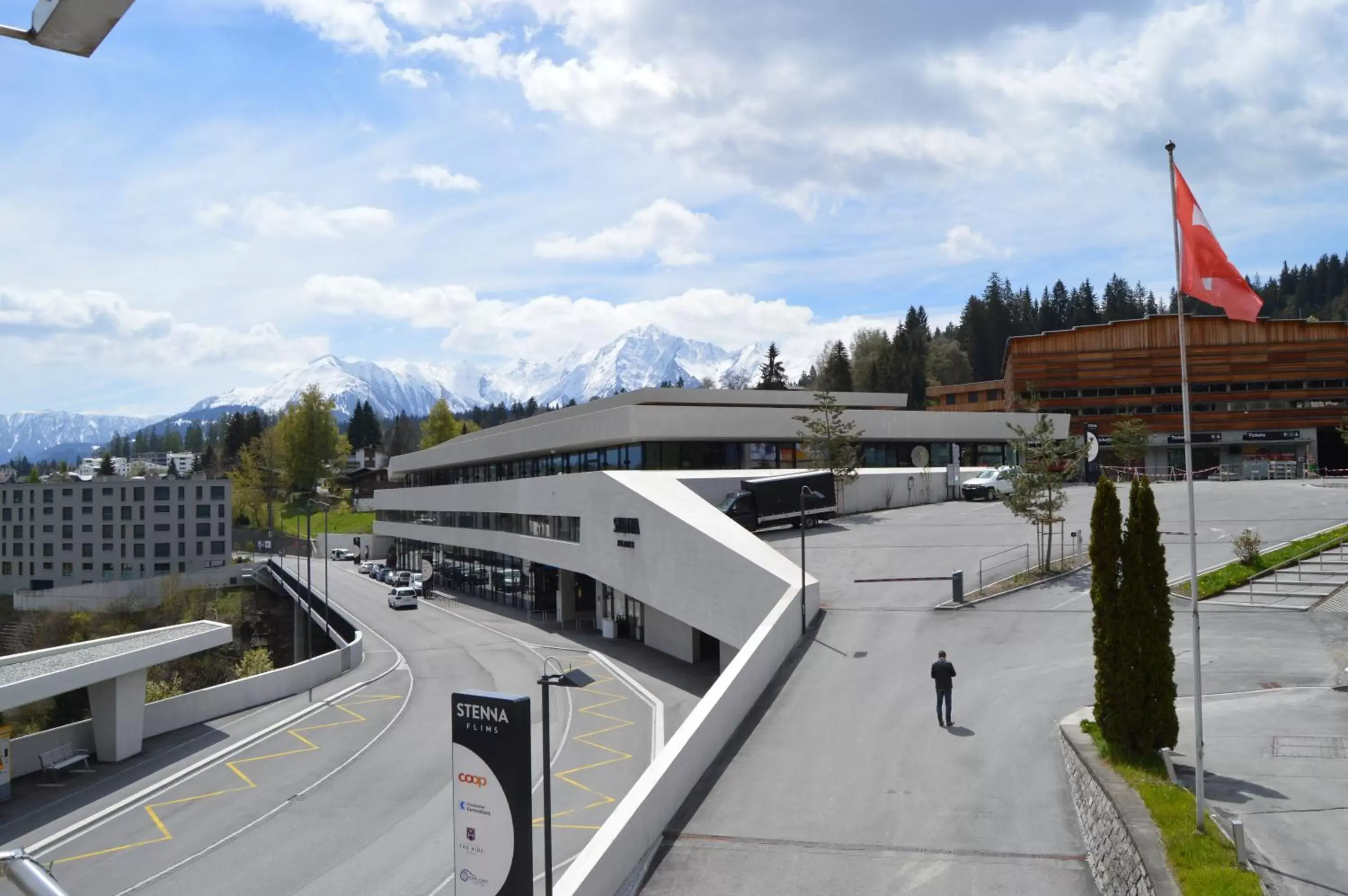 Nearby landmark in Hillsite Hotel Restaurant Flims