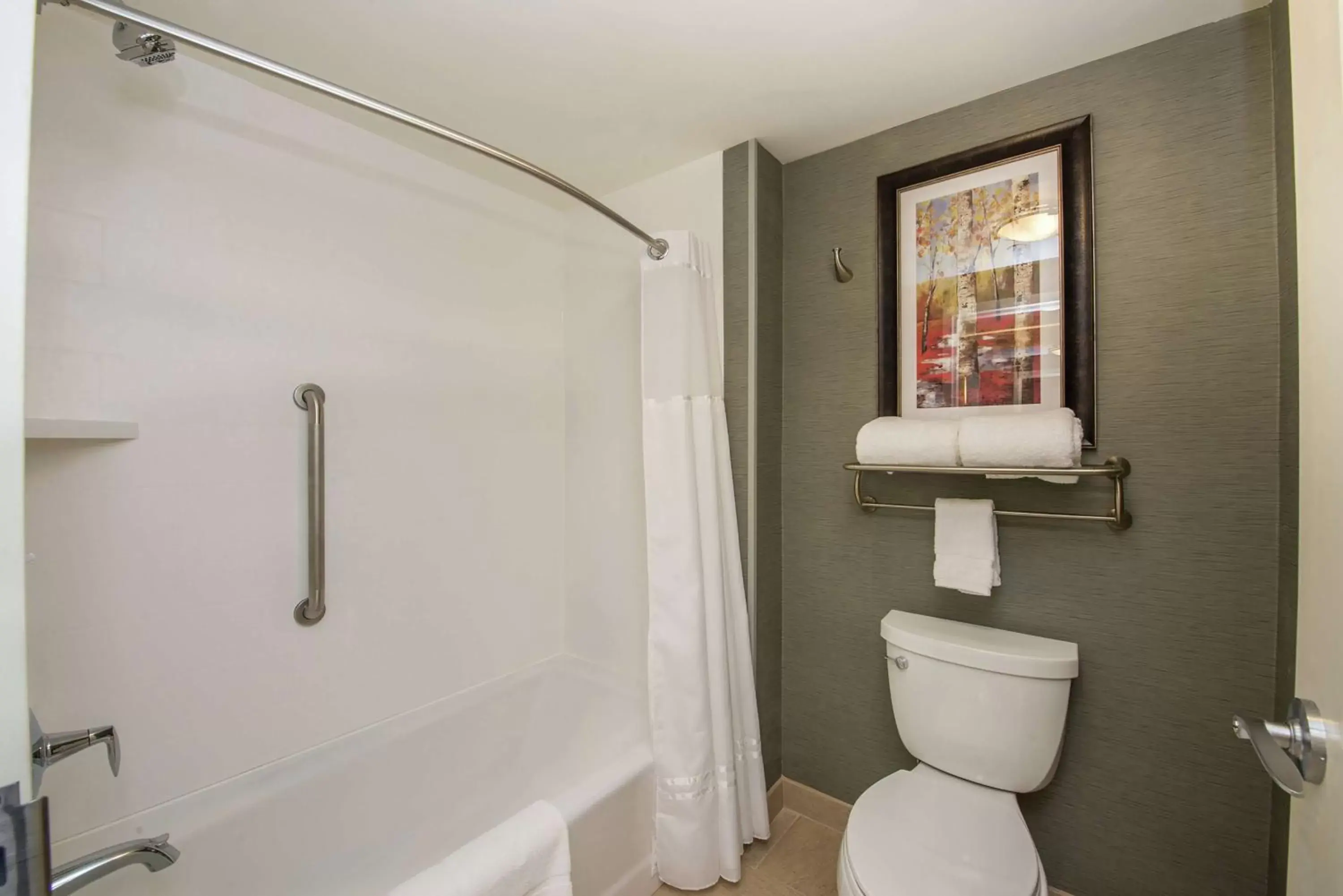 Bathroom in Homewood Suites by Hilton Boston Marlborough