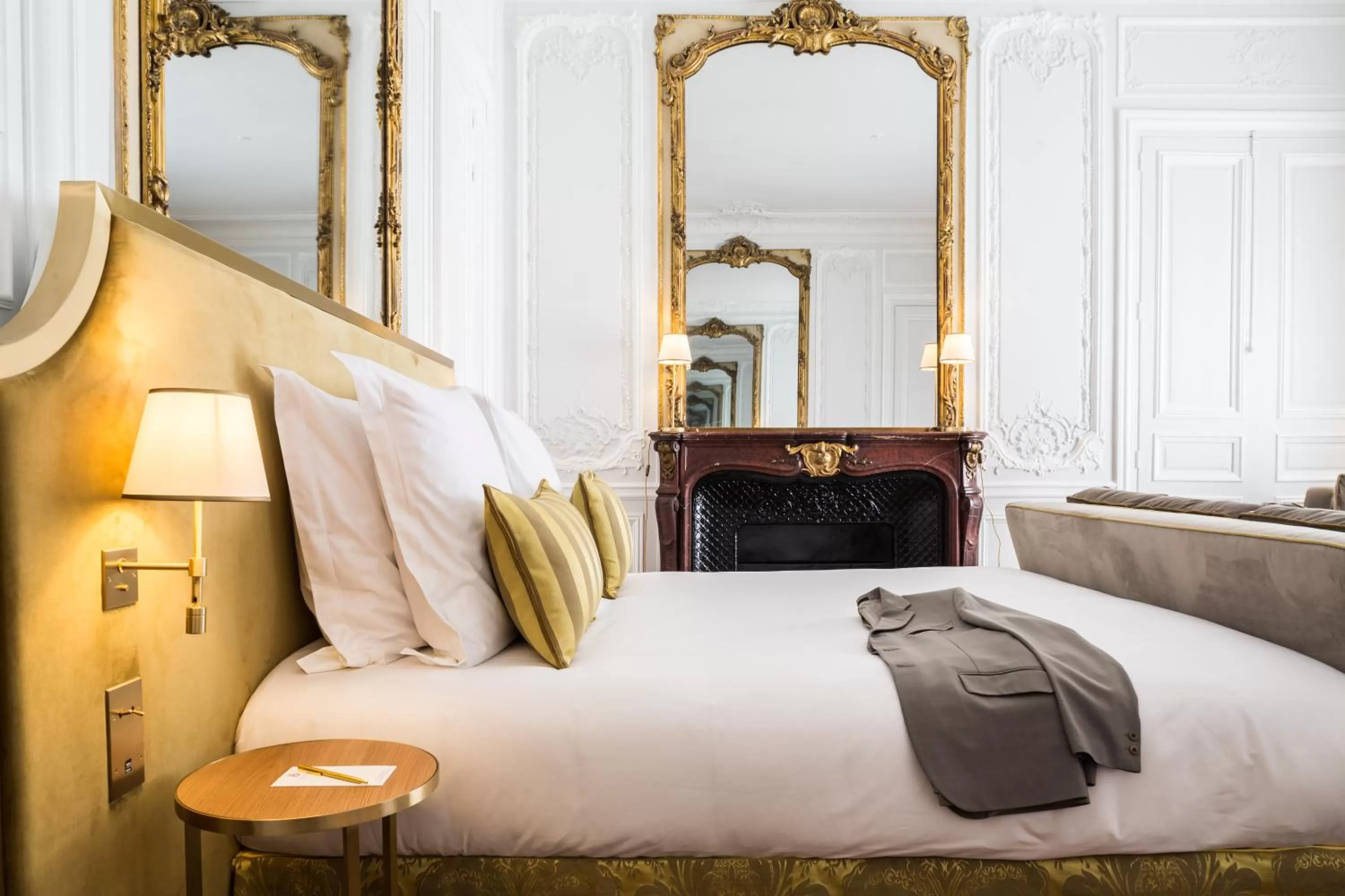 Bed in Hôtel Alfred Sommier