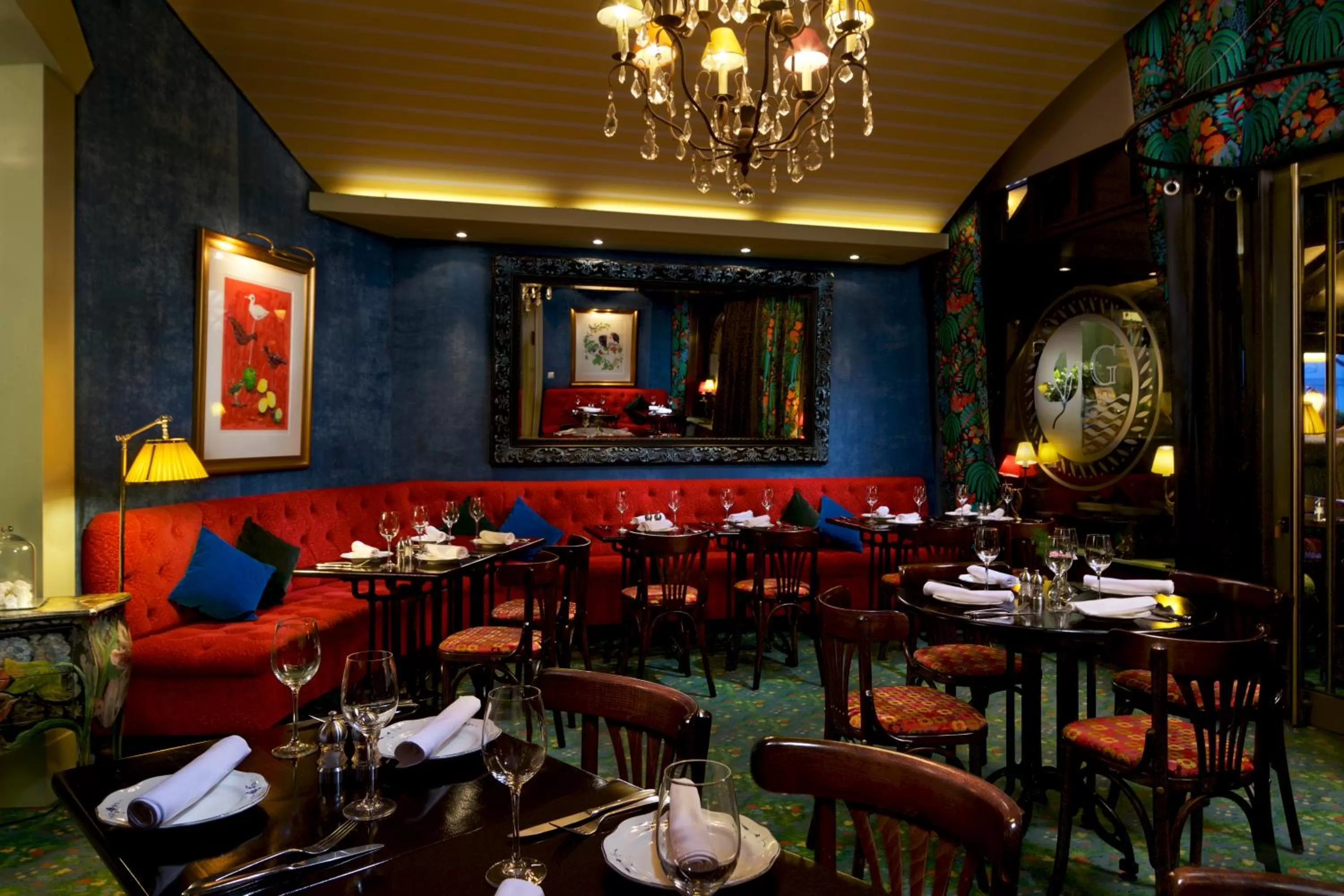 Restaurant/places to eat in Hotel Parc Belair