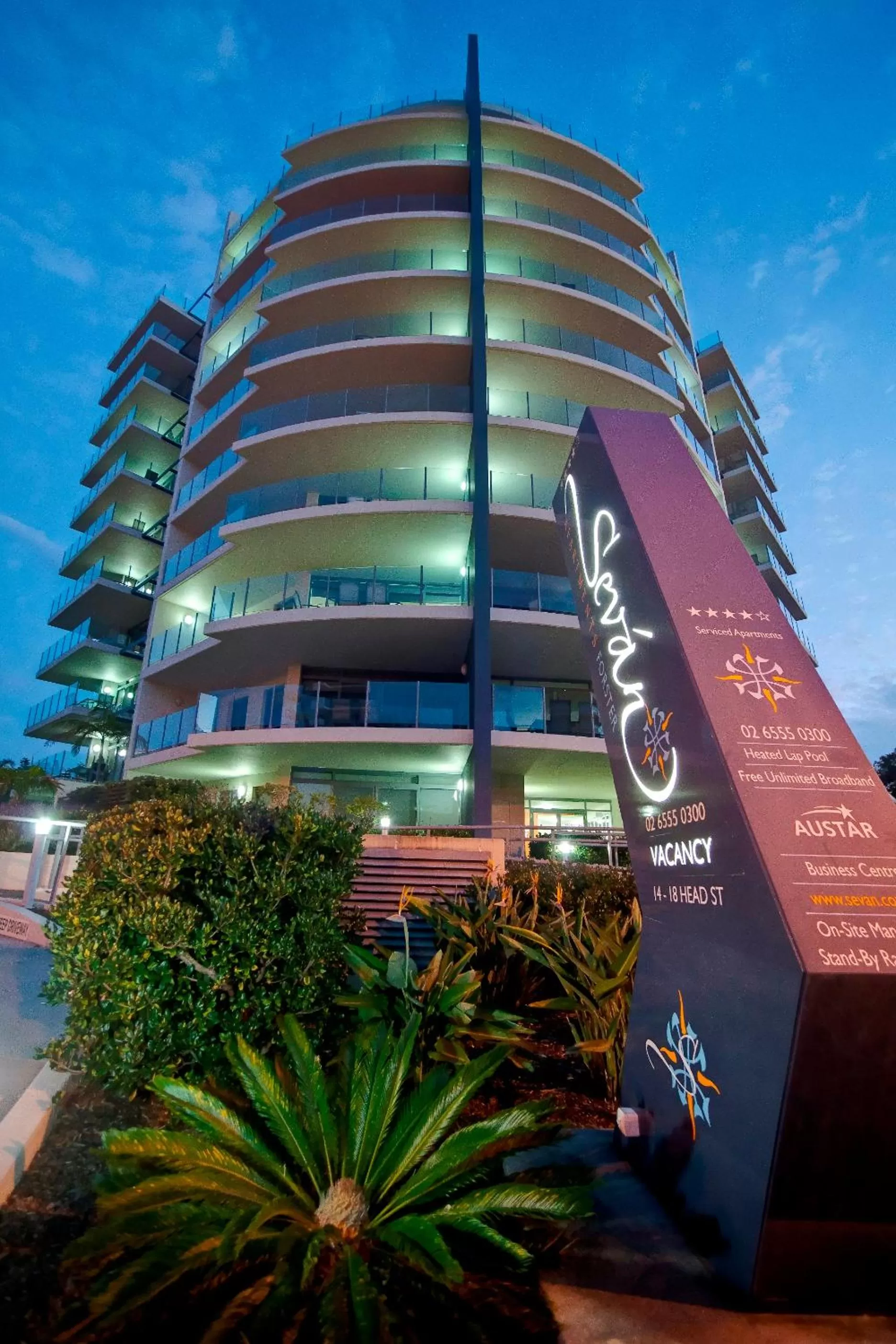 Night in Sevan Apartments Forster