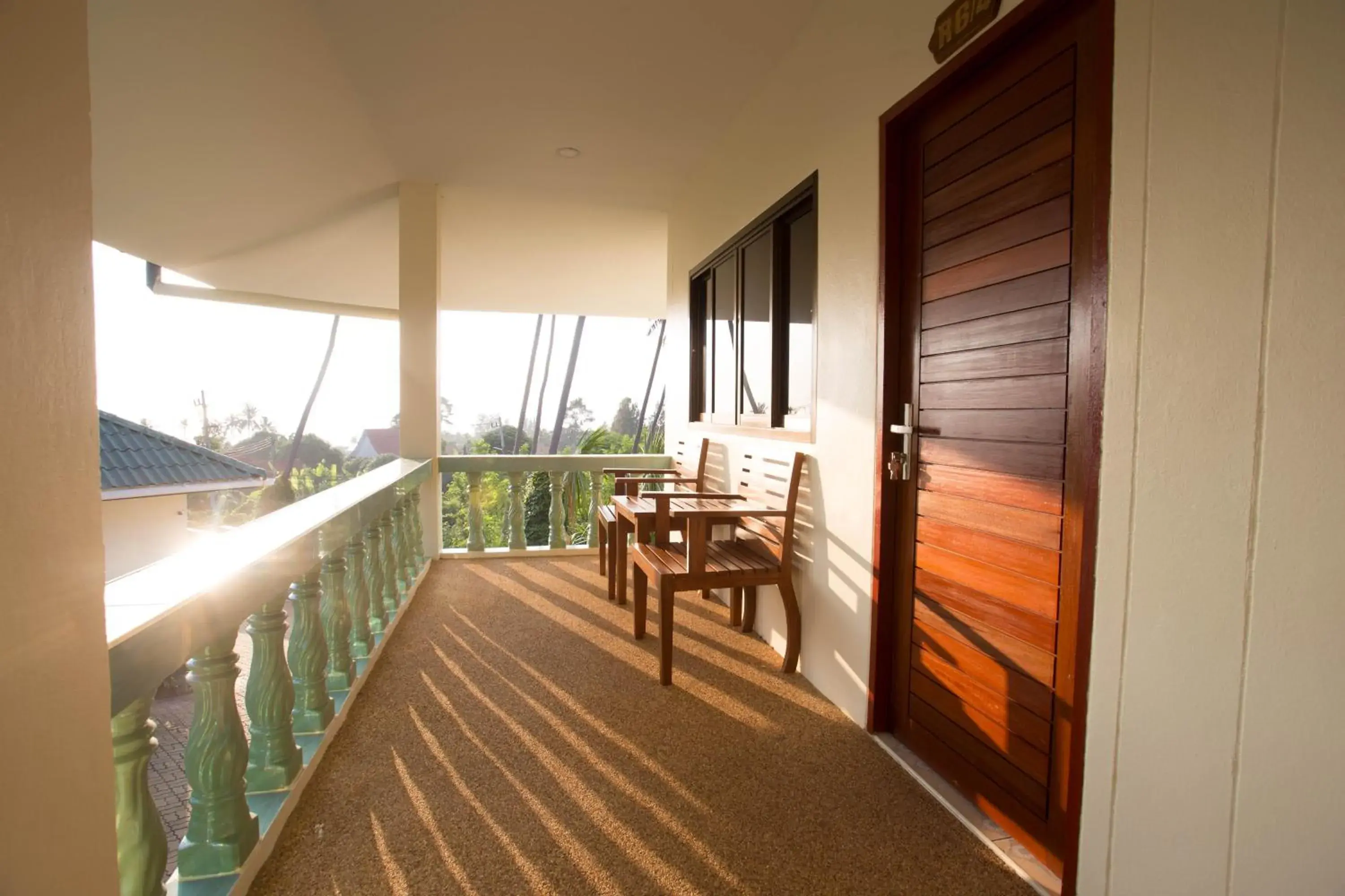Pool view, Balcony/Terrace in Samui Reef View Resort