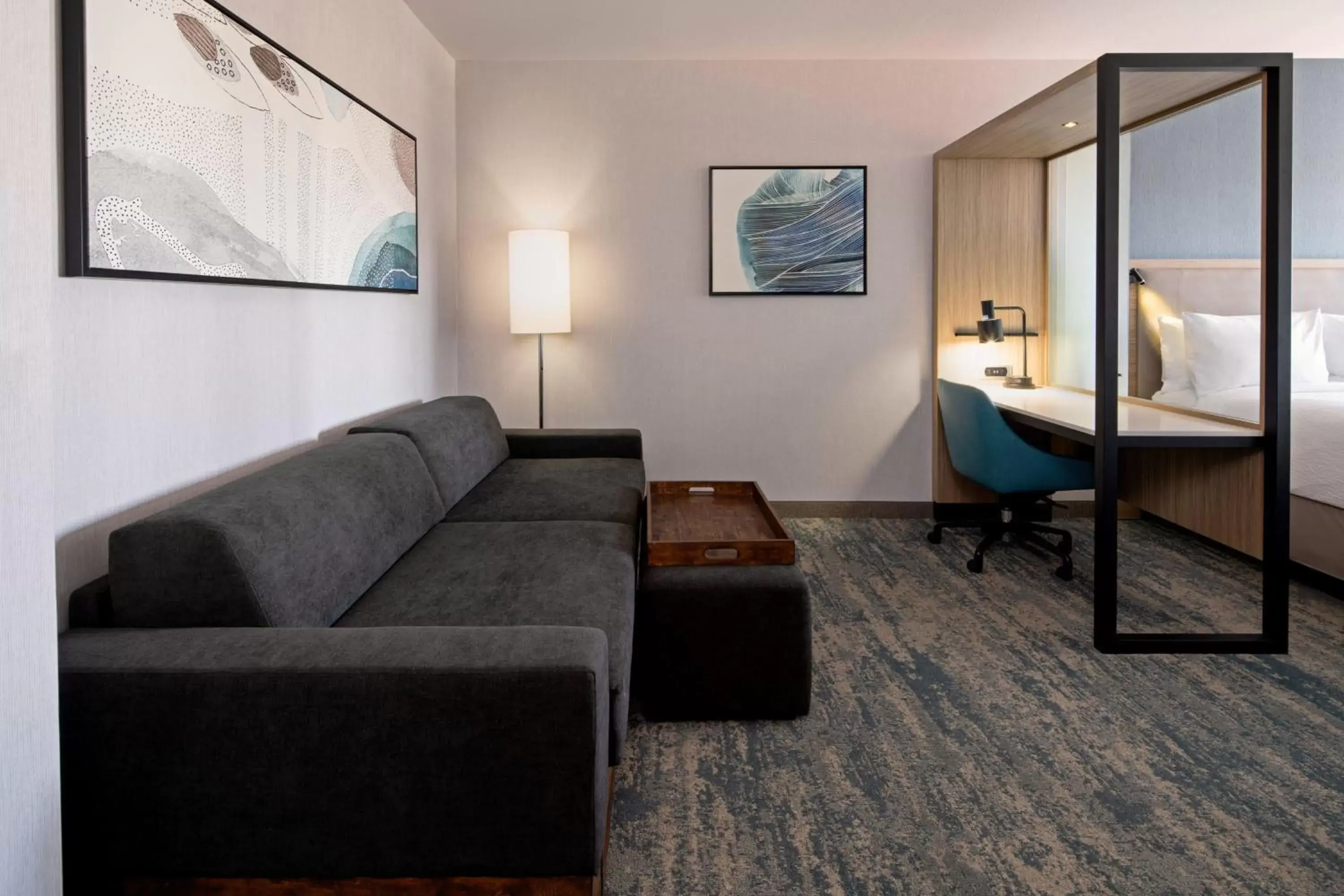 Living room, Seating Area in SpringHill Suites by Marriott Valencia