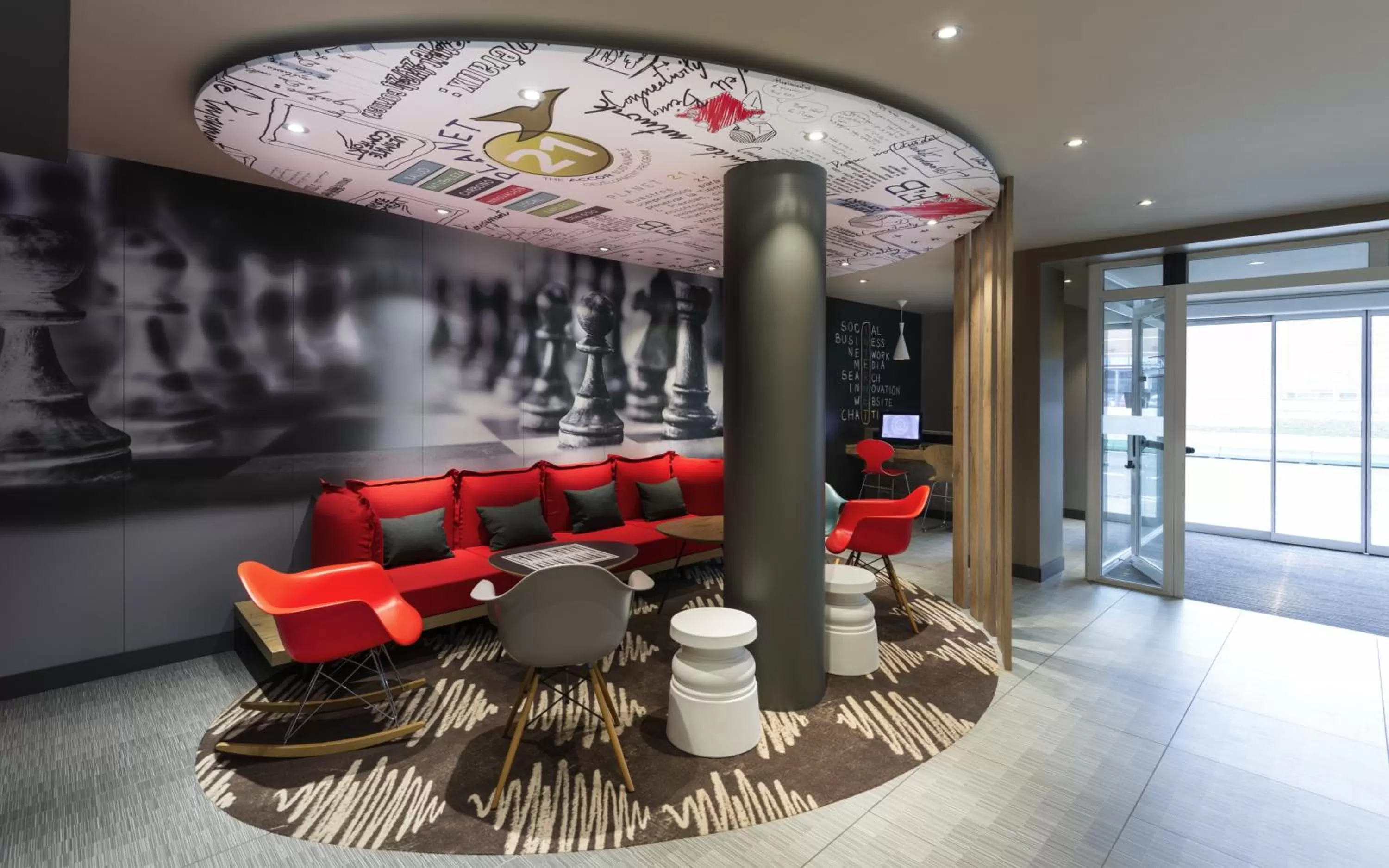 Seating area in Ibis Bilbao Barakaldo