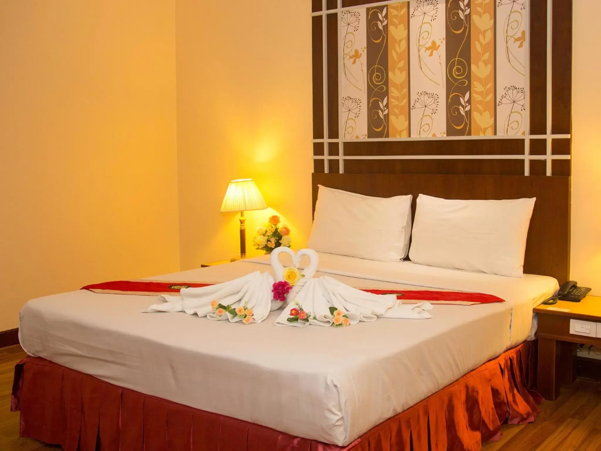 Bed in Friendlytel Hotel Bed in Friendlytel Hotel