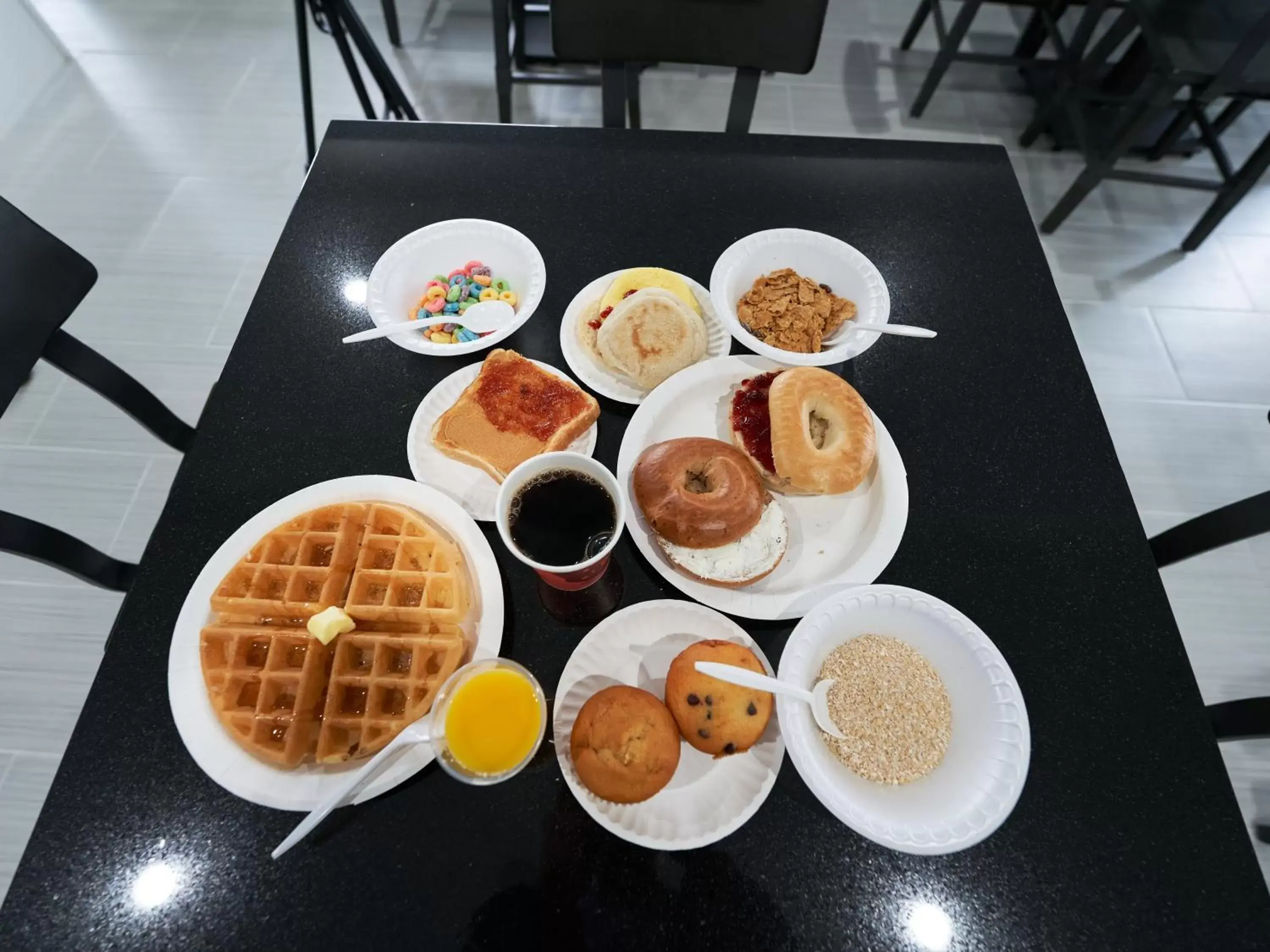 Continental breakfast in The Admiralty Inn & Suites