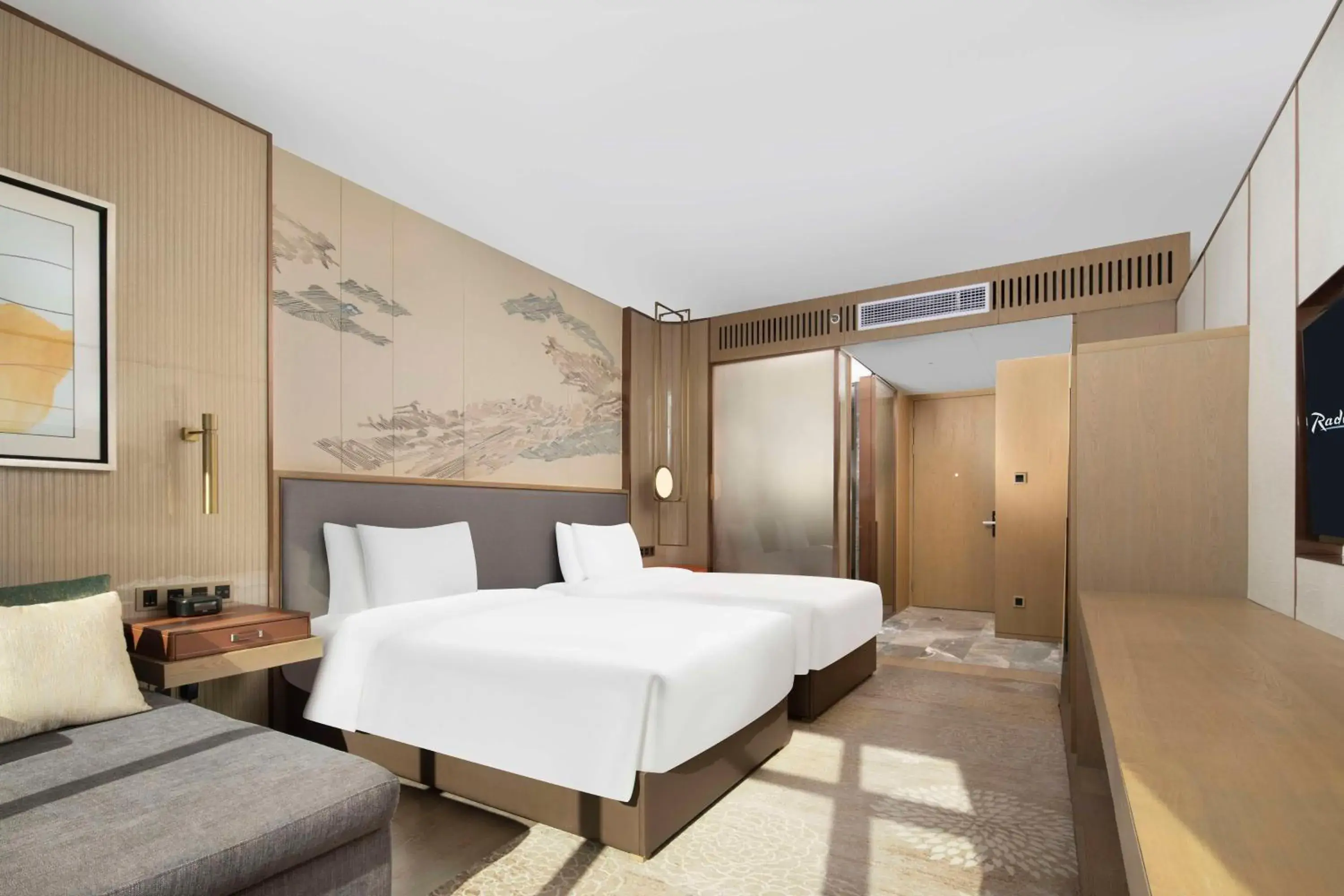 Bedroom, Bed in Radisson Suzhou