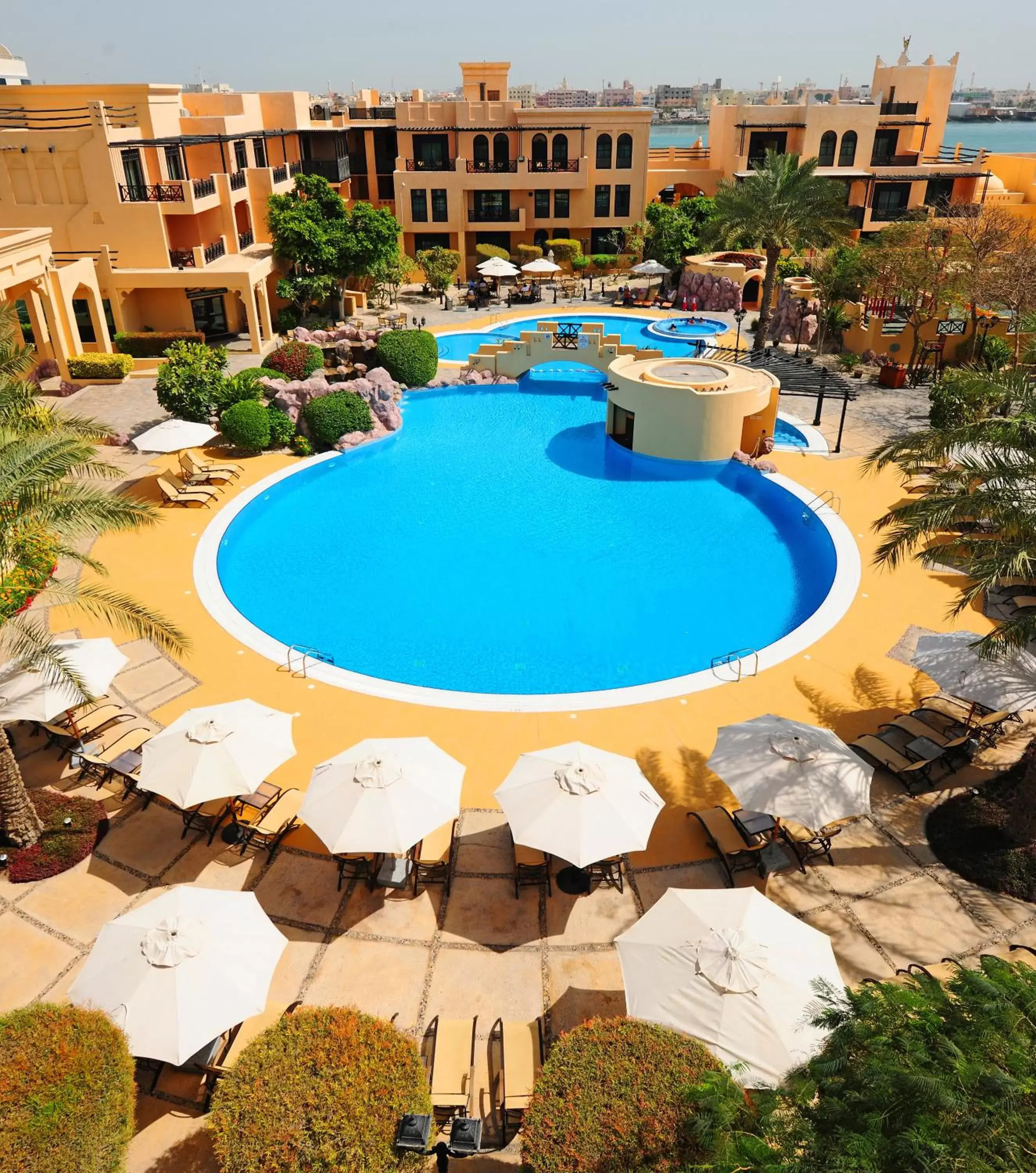 Swimming pool, Pool View in Novotel Bahrain Al Dana Resort