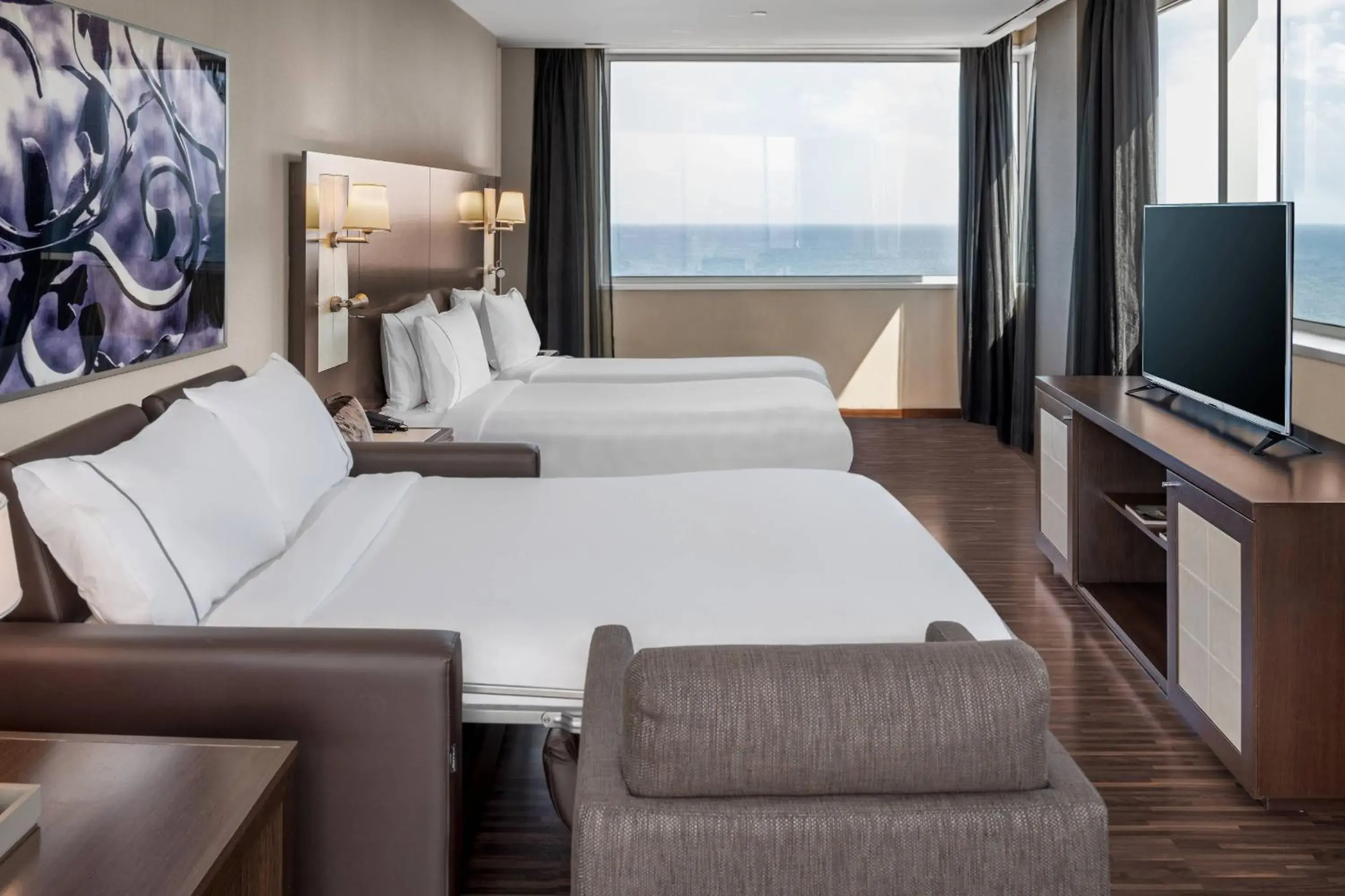 Photo of the whole room in AC Hotel Barcelona Fórum by Marriott