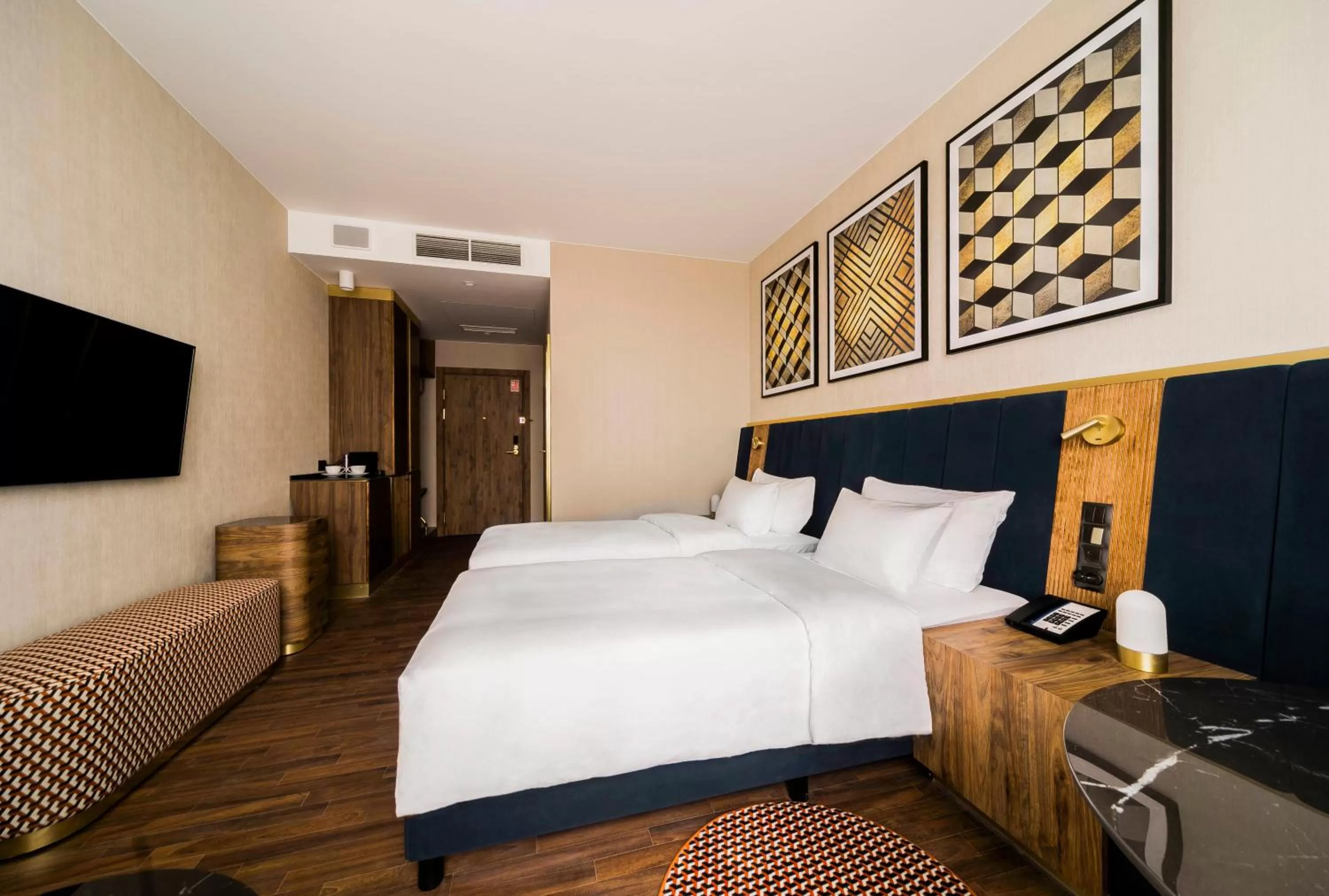 Photo of the whole room, Bed in Radisson Blu Hotel Sopot