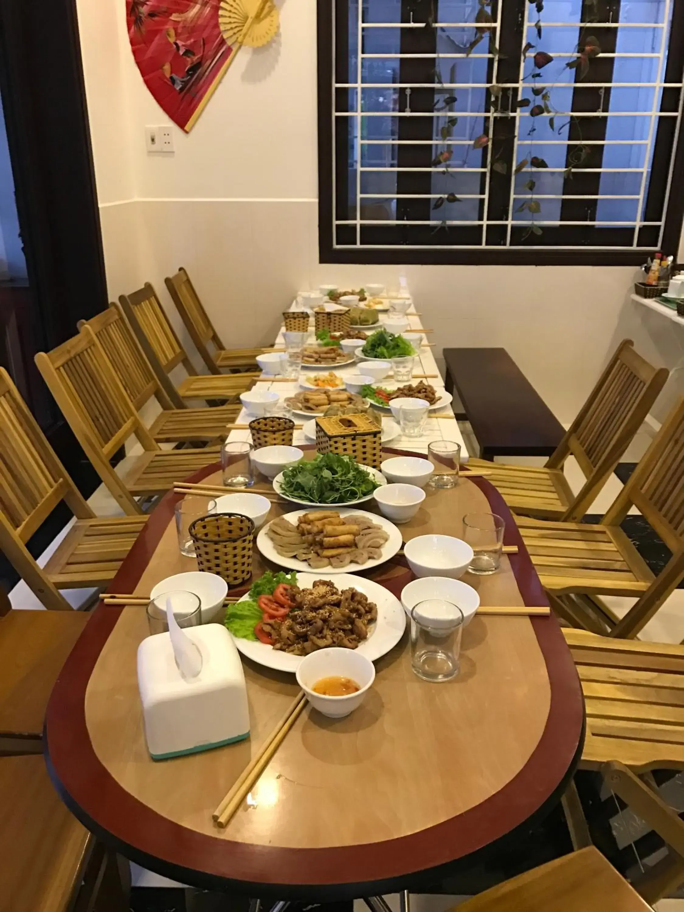 Dining area, Restaurant/Places to Eat in Quynh Chau Homestay Hội An