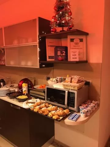 Kitchen/Kitchenette in B&B Fiera Maglo'