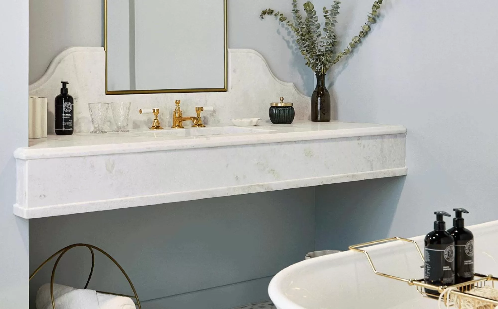 Bathroom in The Hotel Chalet at The Choo Choo