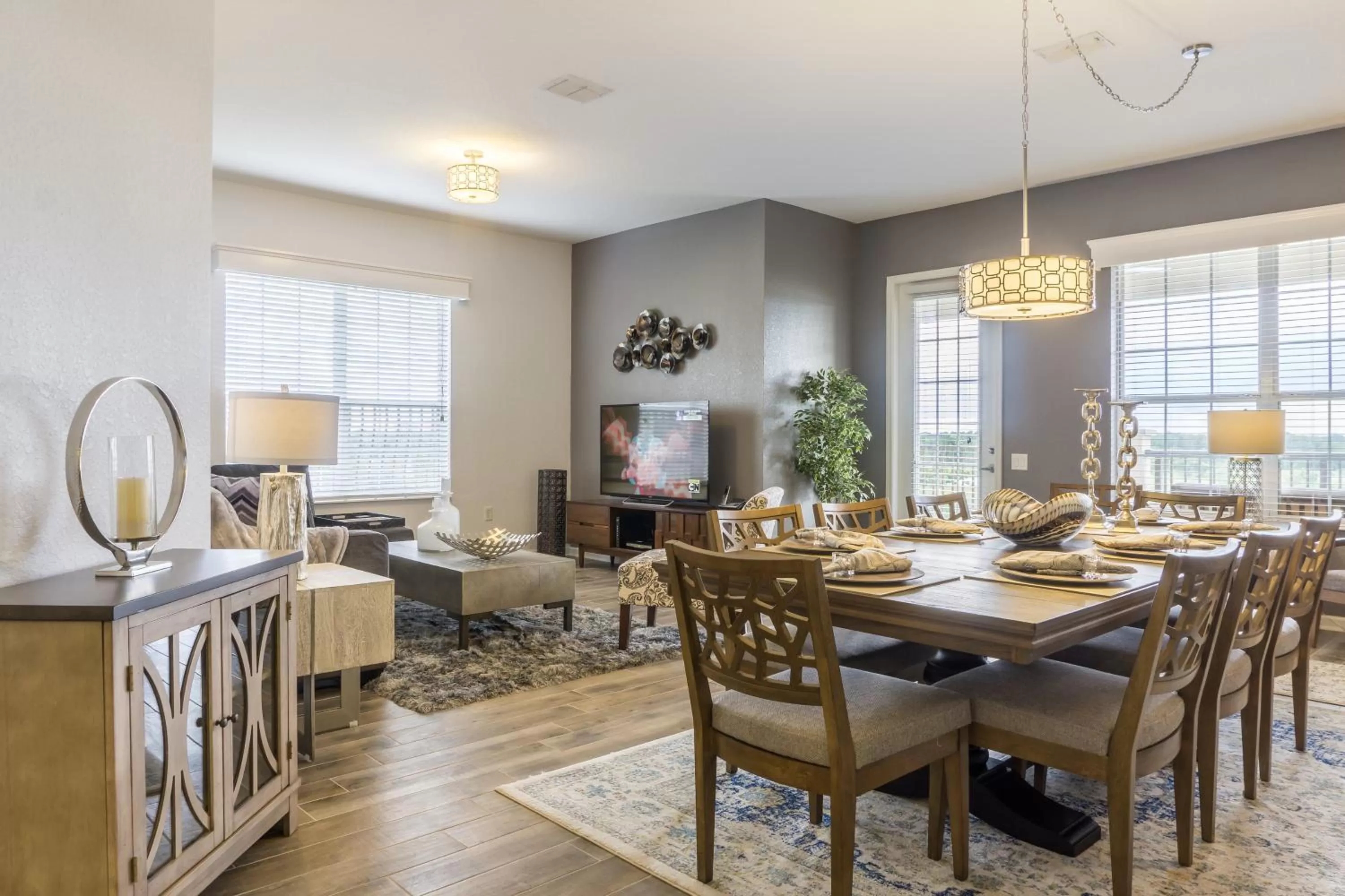 Dining area in Orlando Escape