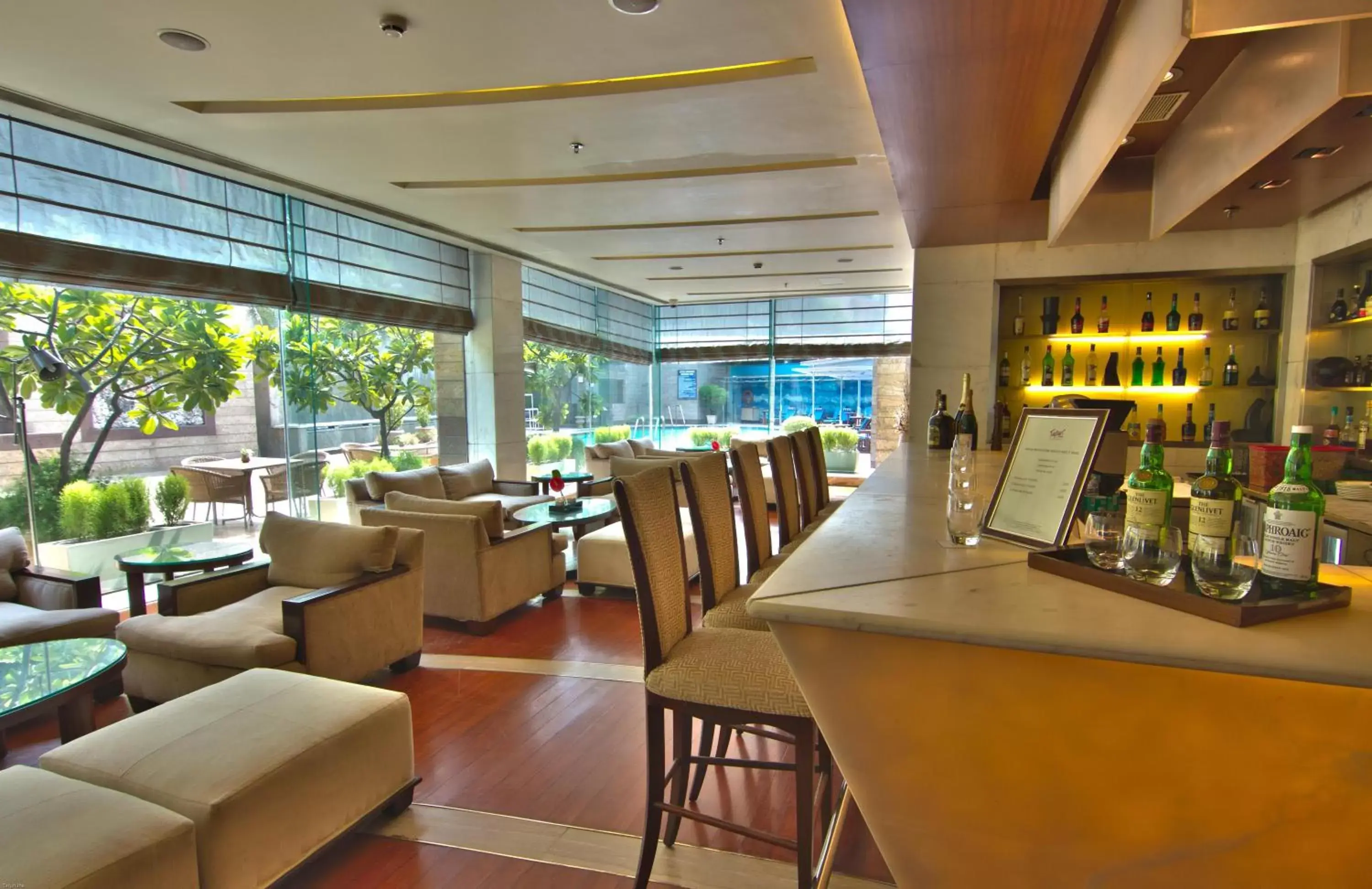 Lounge or bar, Restaurant/Places to Eat in Jaypee Siddharth Hotel