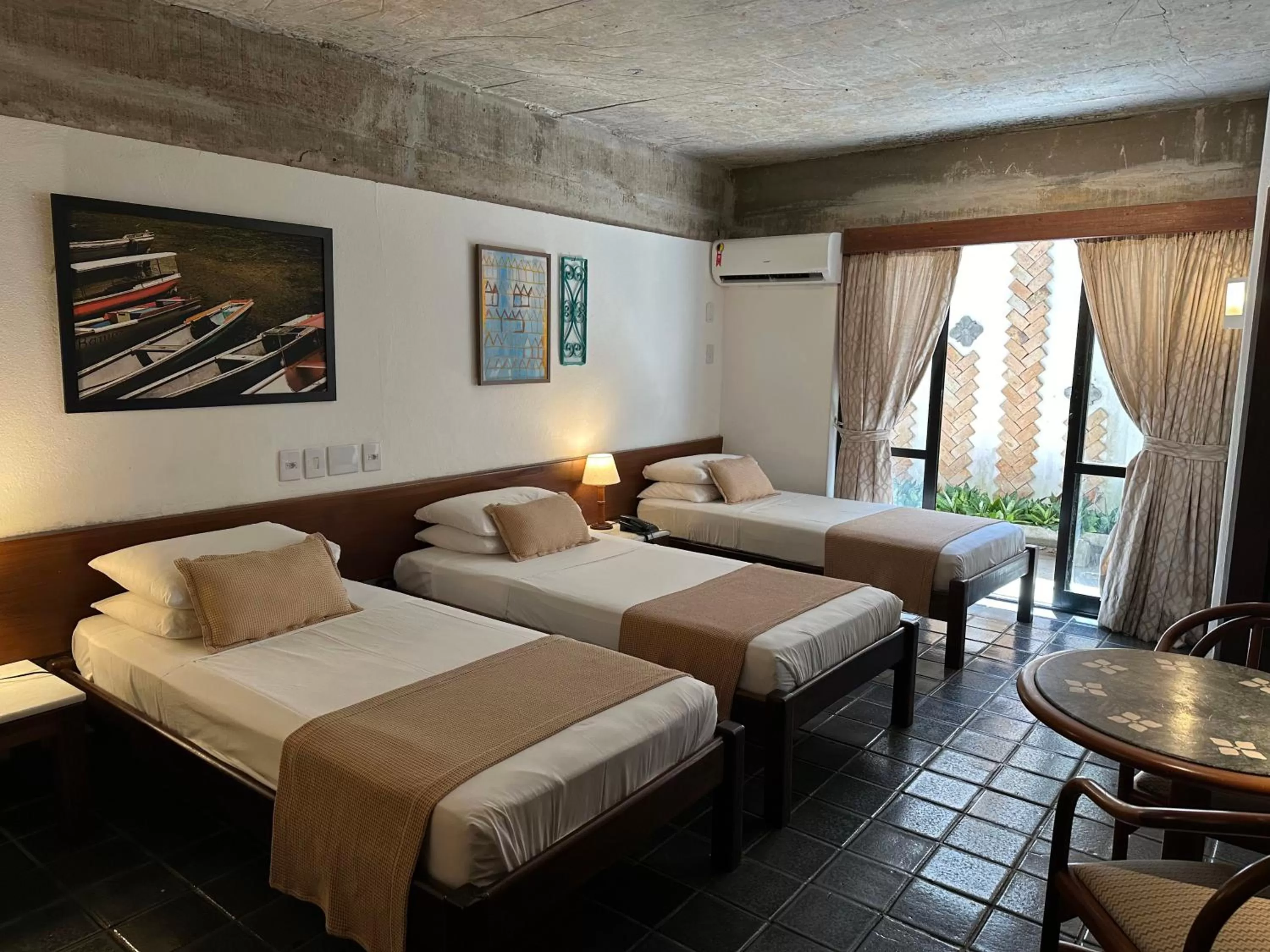 Bed in Hotel Catharina Paraguaçu