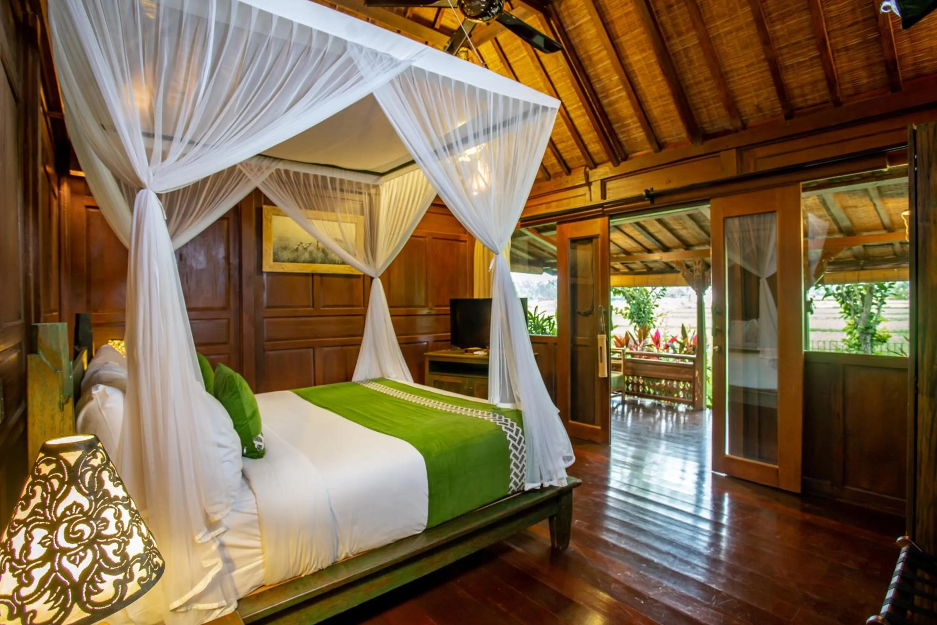 Bedroom, Bed in Arya Villas Ubud