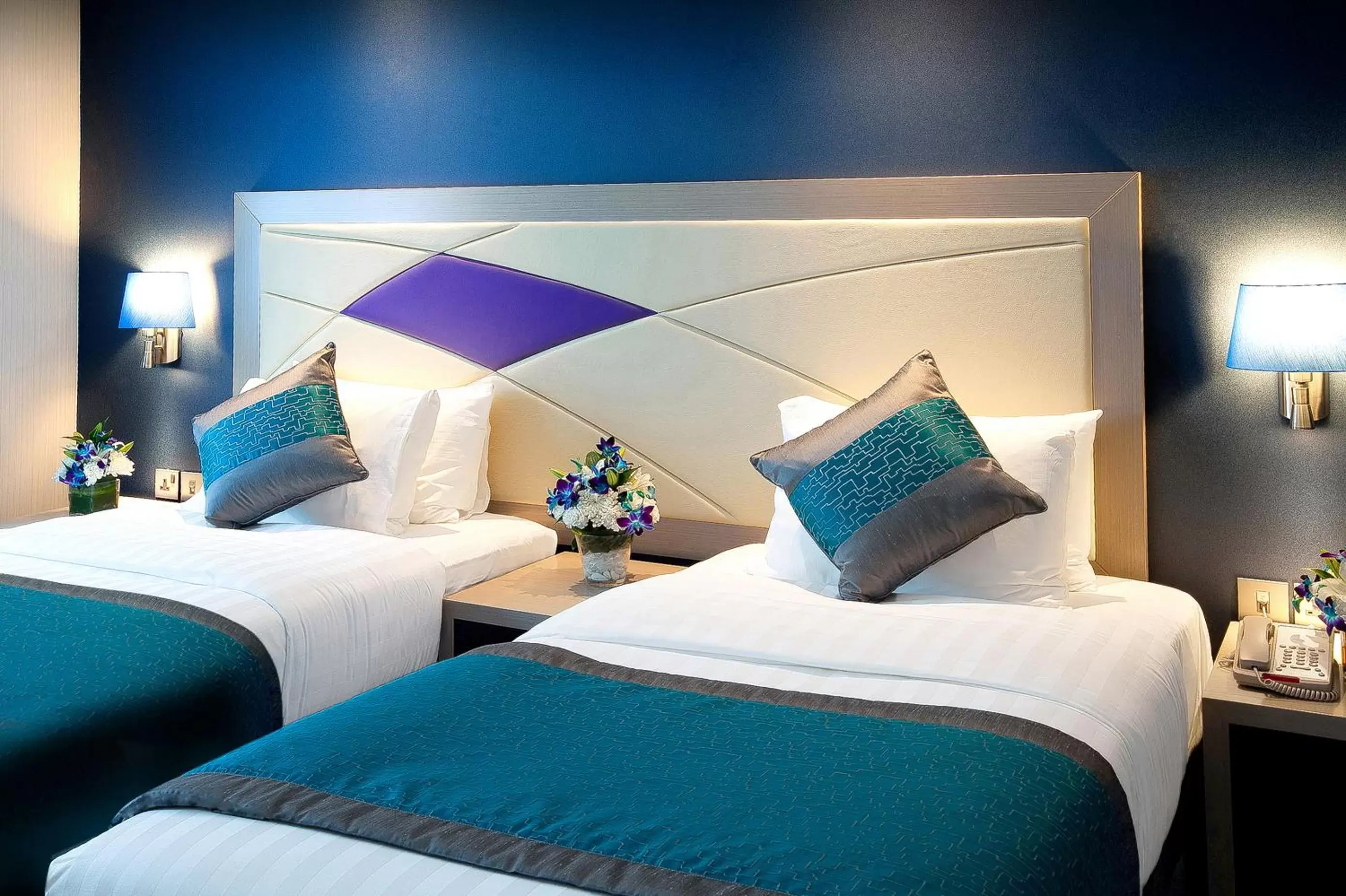 Bed in Al Sarab Hotel