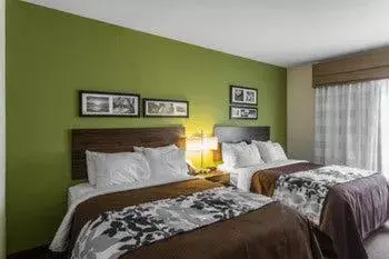 Queen Room with Two Queen Beds - Non-Smoking in Sleep Inn & Suites Dayton