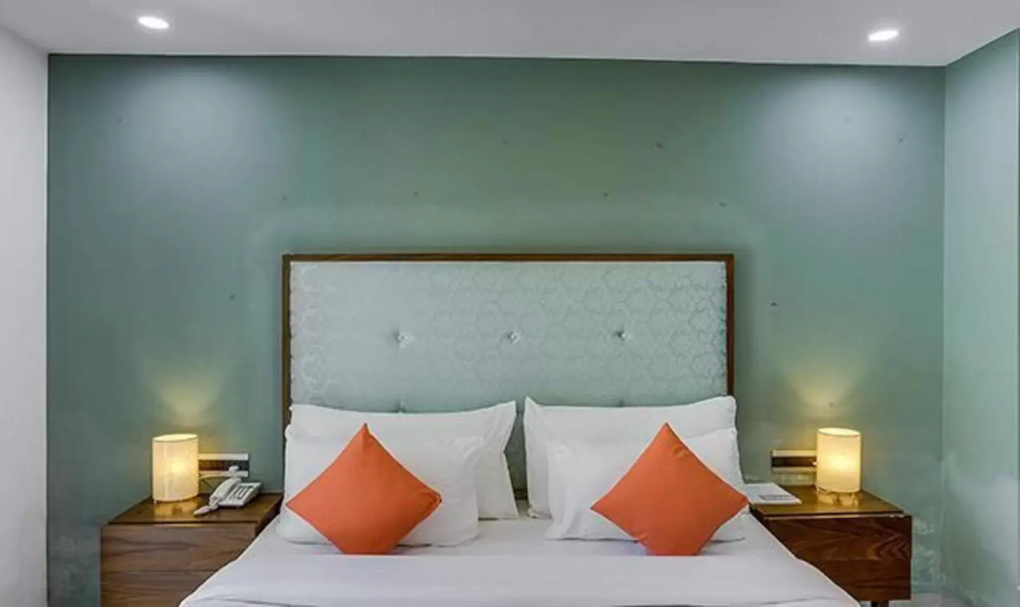 Bed in Okean De Goa Vagator Bed in Okean De Goa Vagator