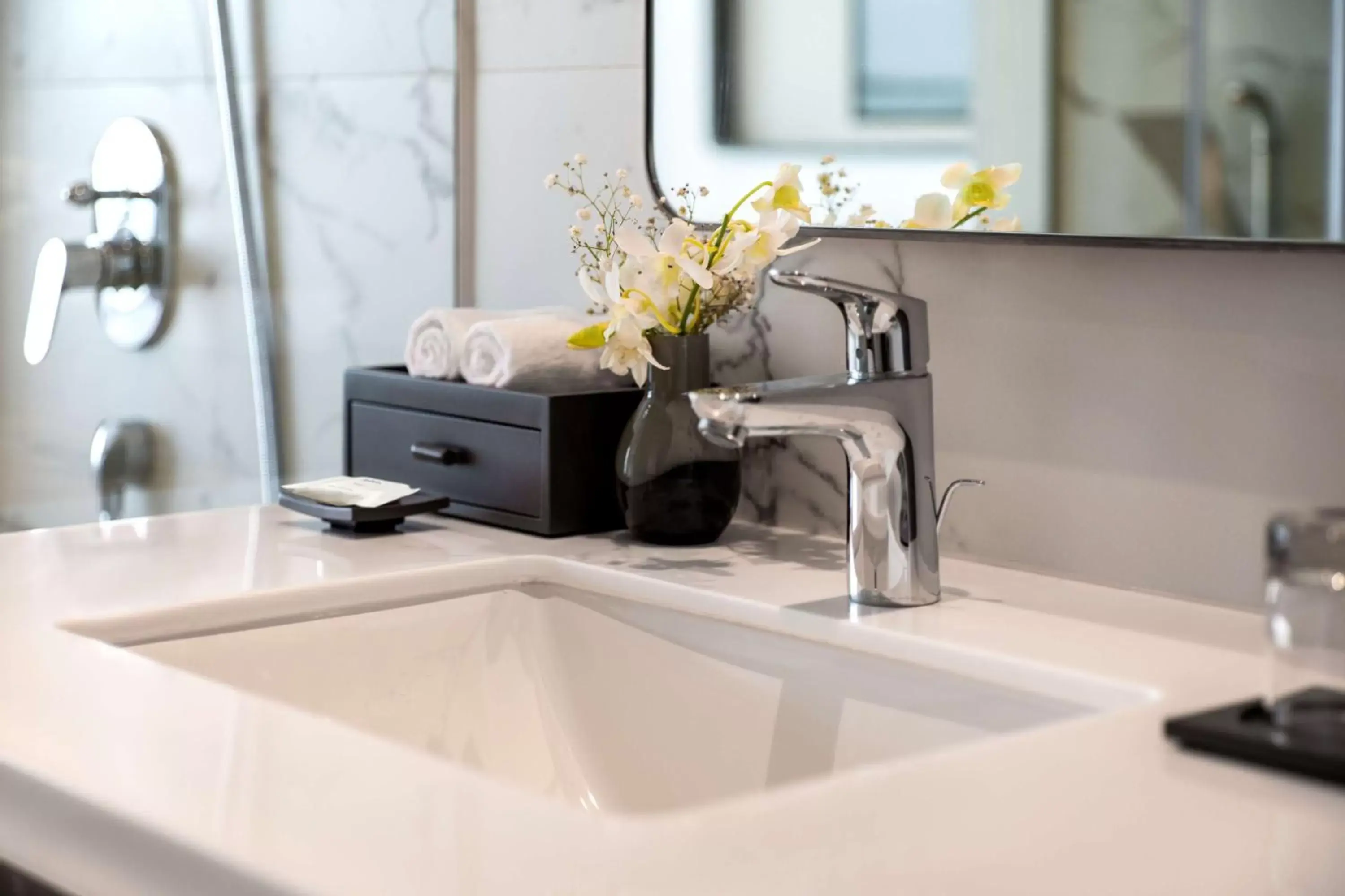 Bathroom in Radisson Hyderabad Hitec City